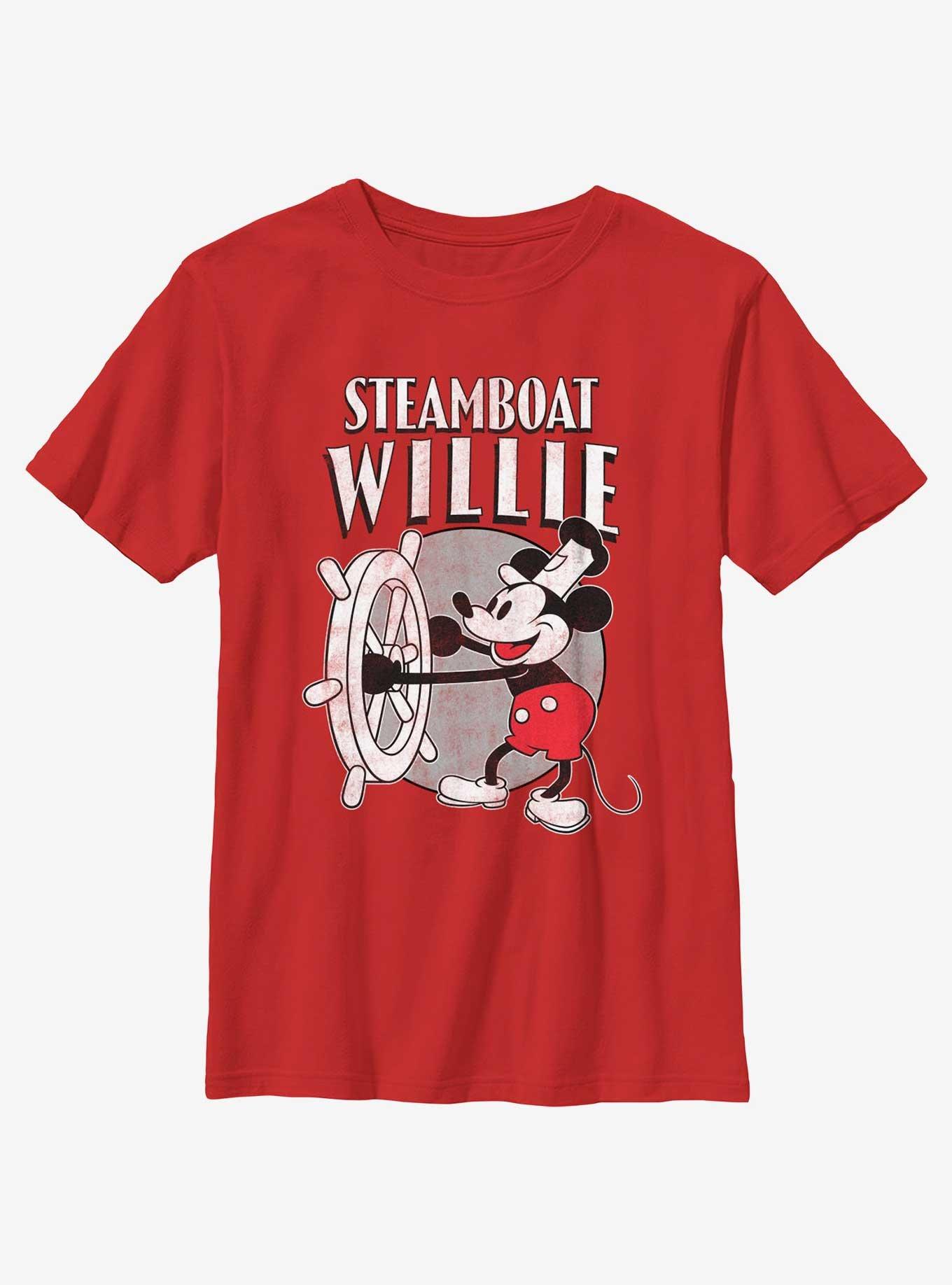 Disney Mickey Mouse Steamboat Youth T-Shirt