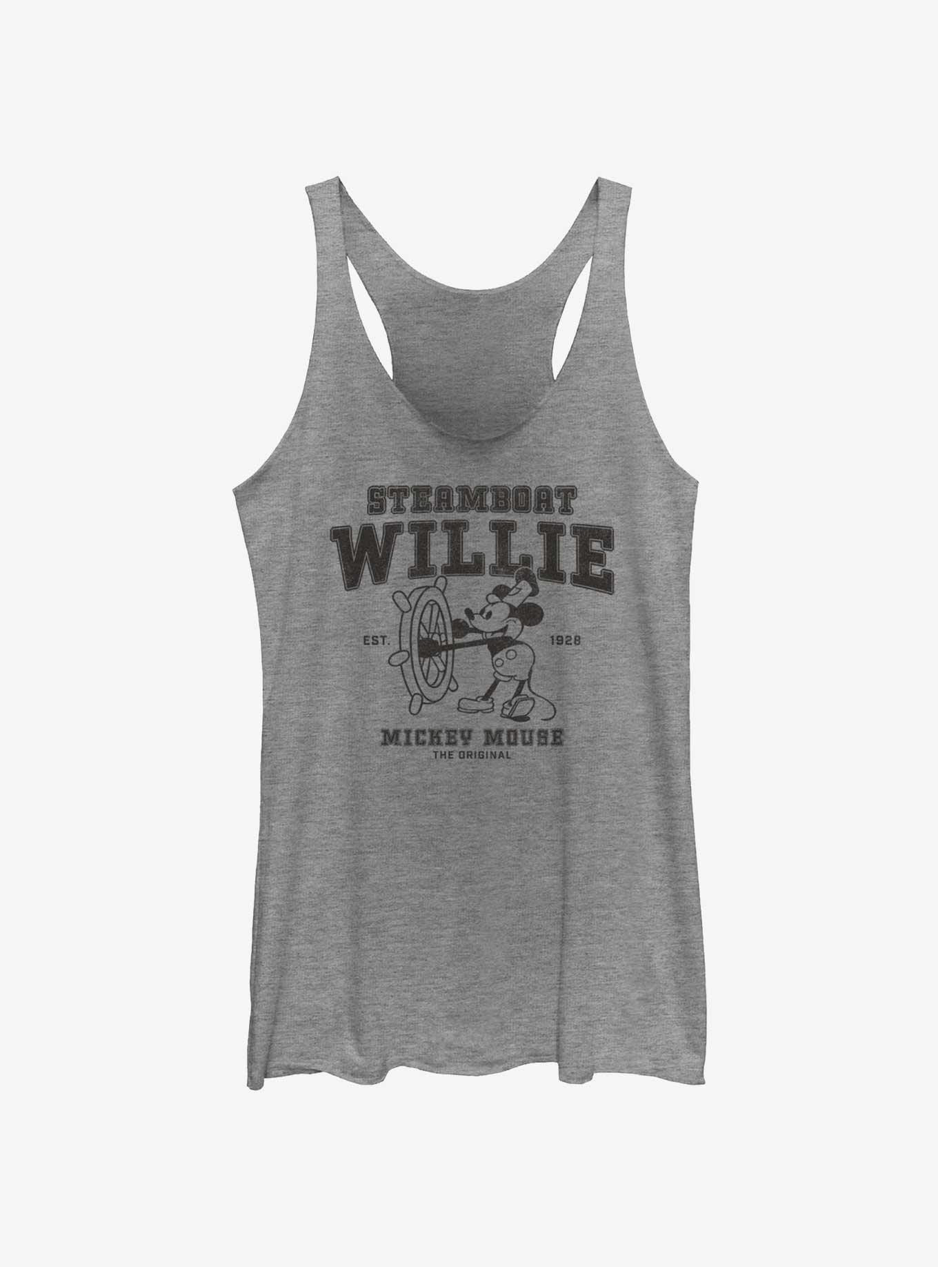 Disney Mickey Mouse Steamboat Collegiate Womens Tank