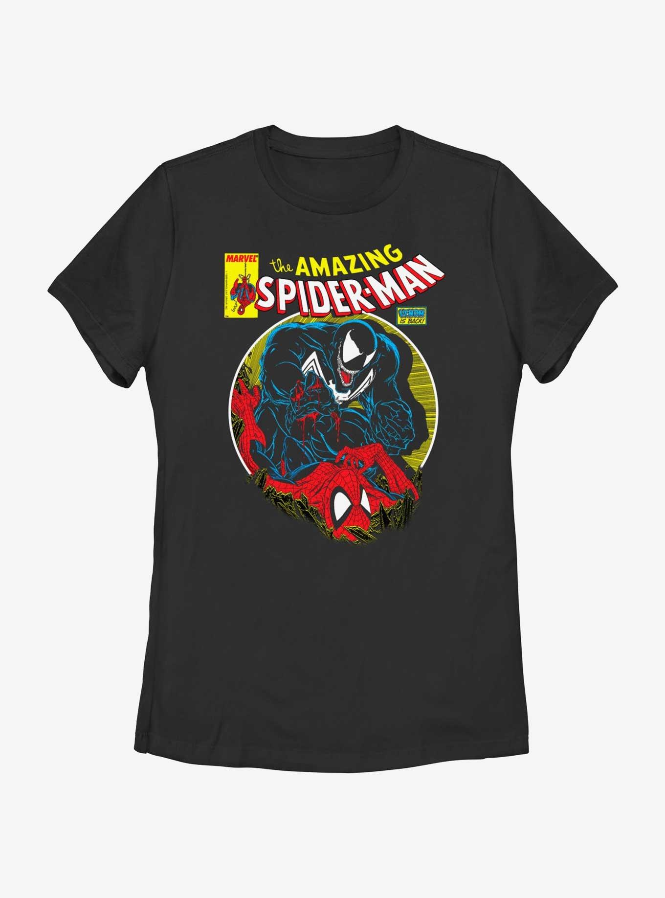 Marvel Spider-Man Venom Wins Womens T-Shirt, BLACK, hi-res