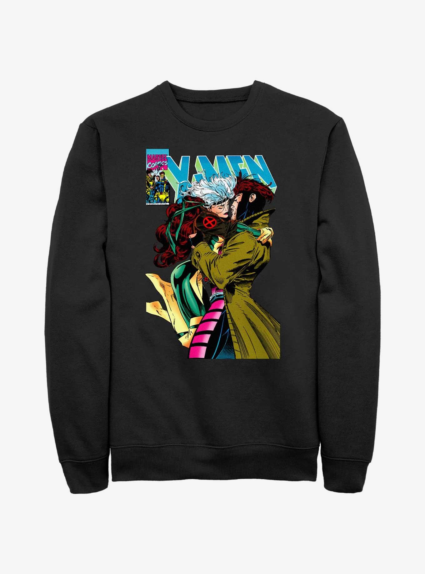 Marvel X-Men '97 Rogue & Gambit 4Eva Sweatshirt, BLACK, hi-res