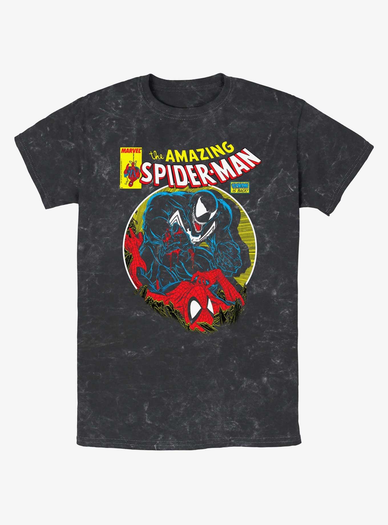 Marvel Spider-Man Venom Wins Mineral Wash T-Shirt, , hi-res