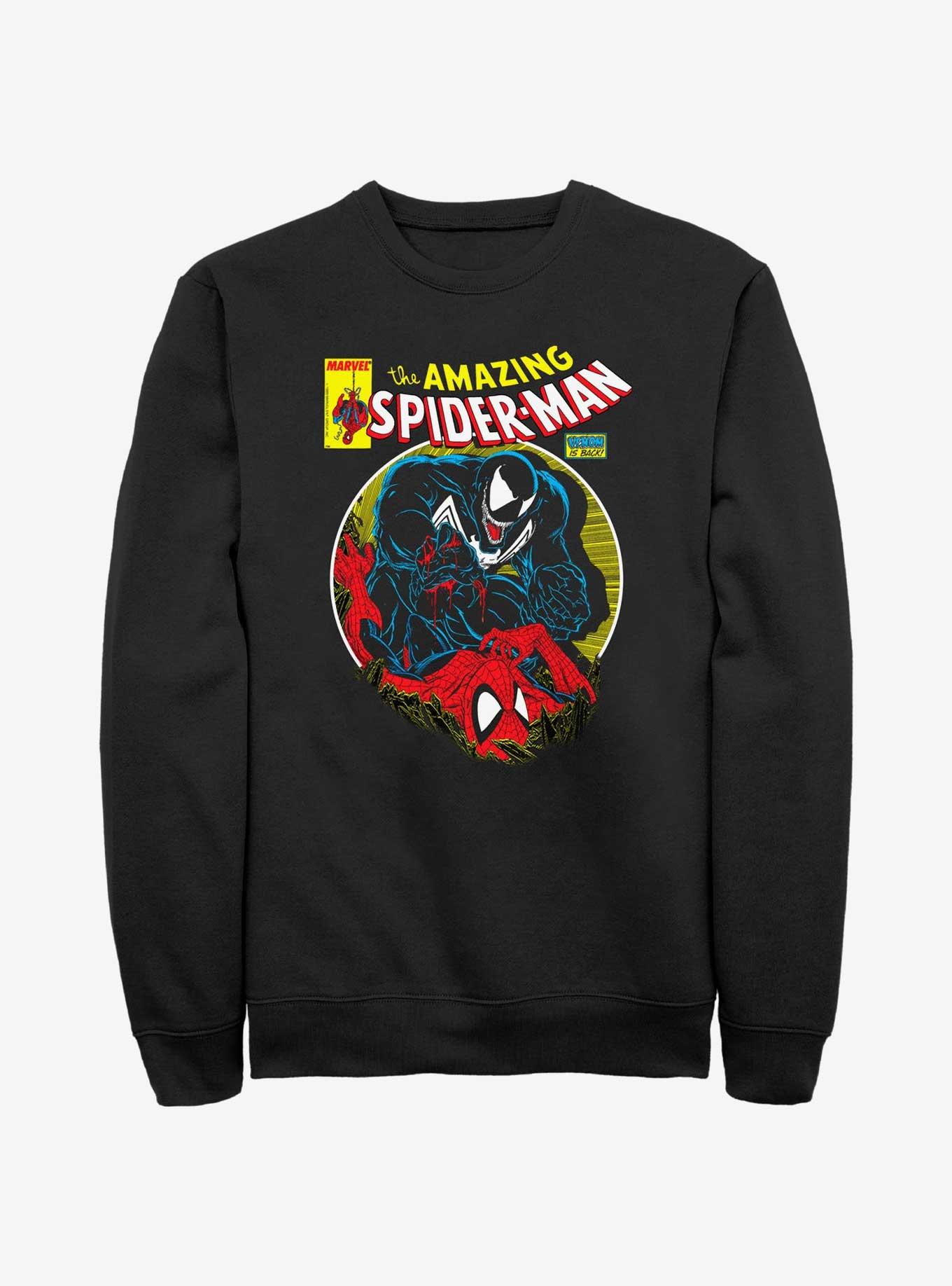 Marvel Spider-Man Venom Wins Sweatshirt, BLACK, hi-res