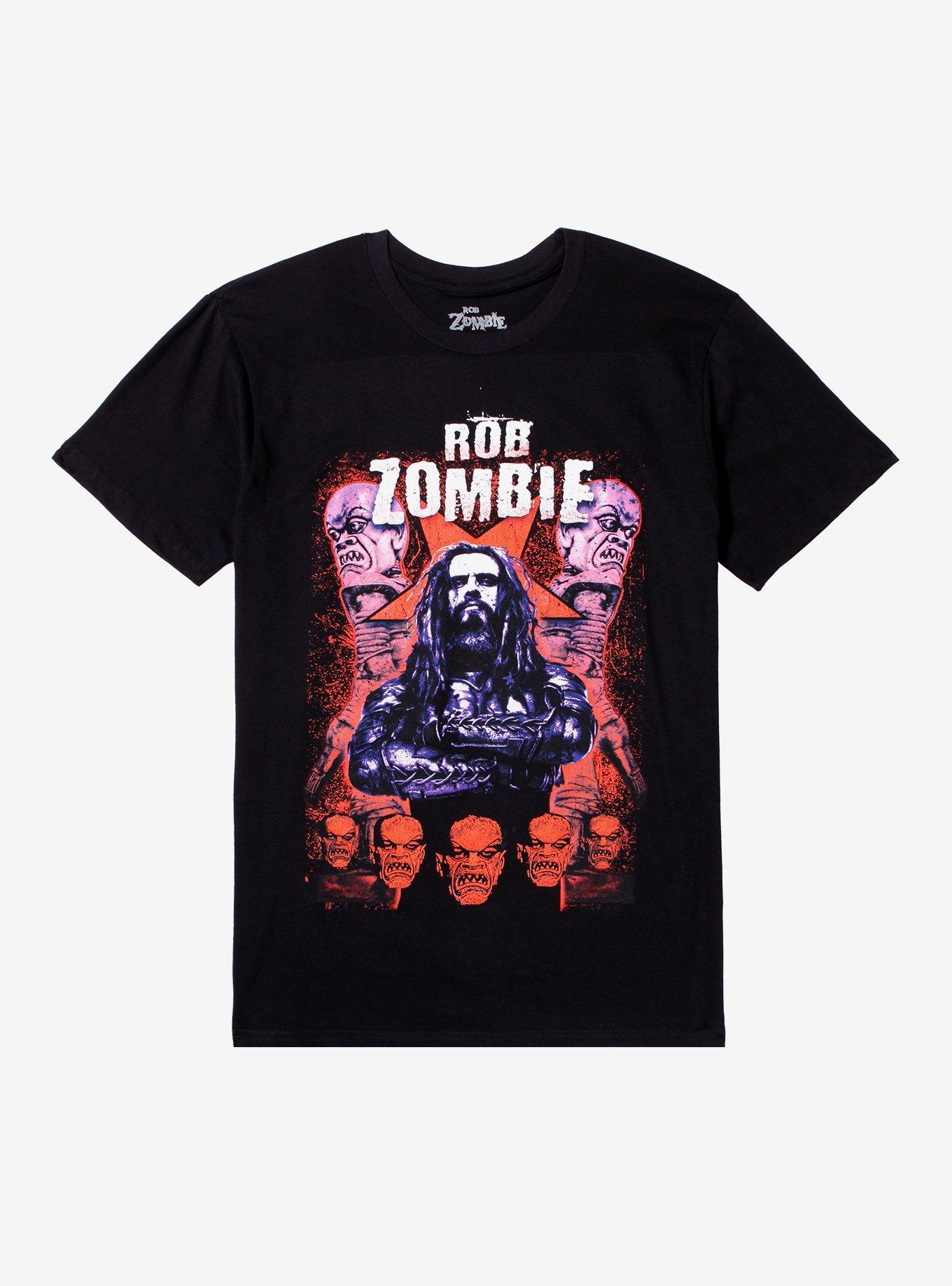 Rob Zombie Demon Statues T-Shirt