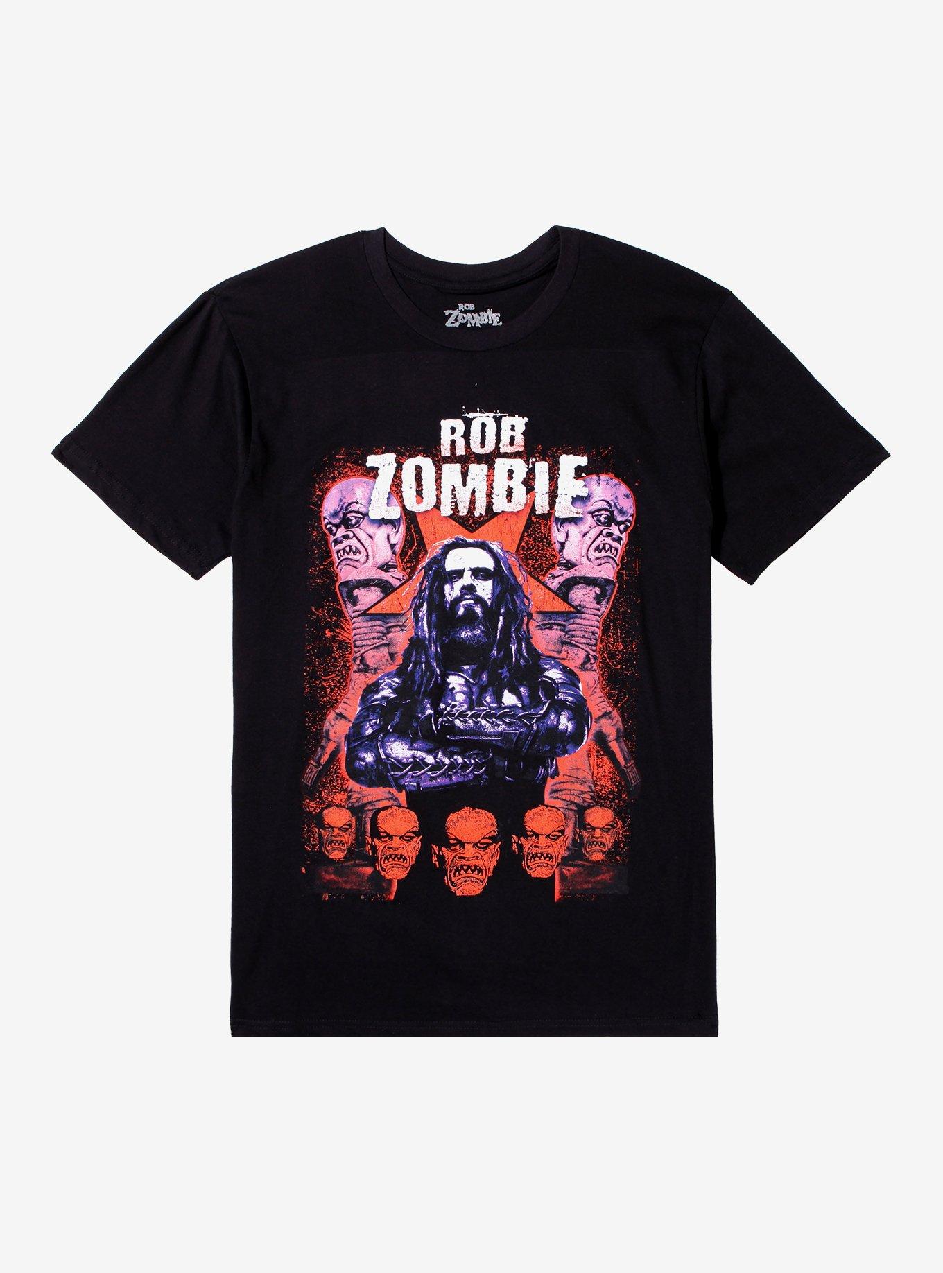 Rob Zombie Demon Statues T-Shirt, , hi-res