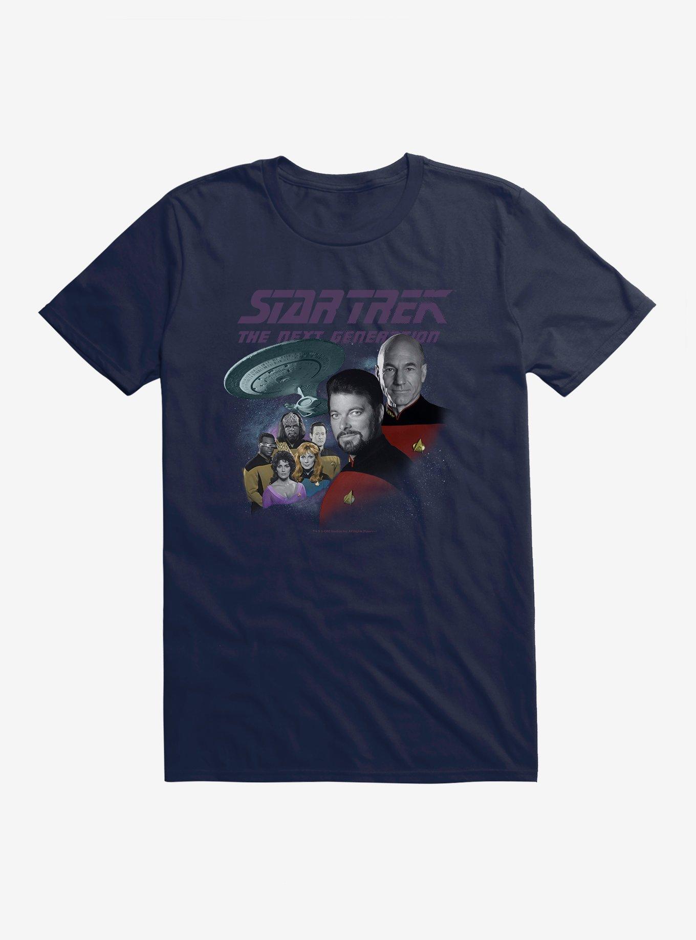 Star Trek Next Generation T-Shirt, MIDNIGHT NAVY, hi-res