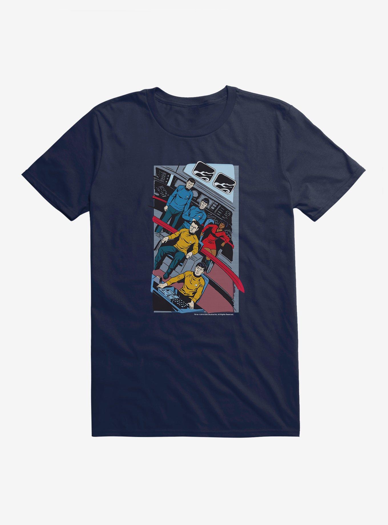 Star Trek Starfleet T-Shirt, MIDNIGHT NAVY, hi-res