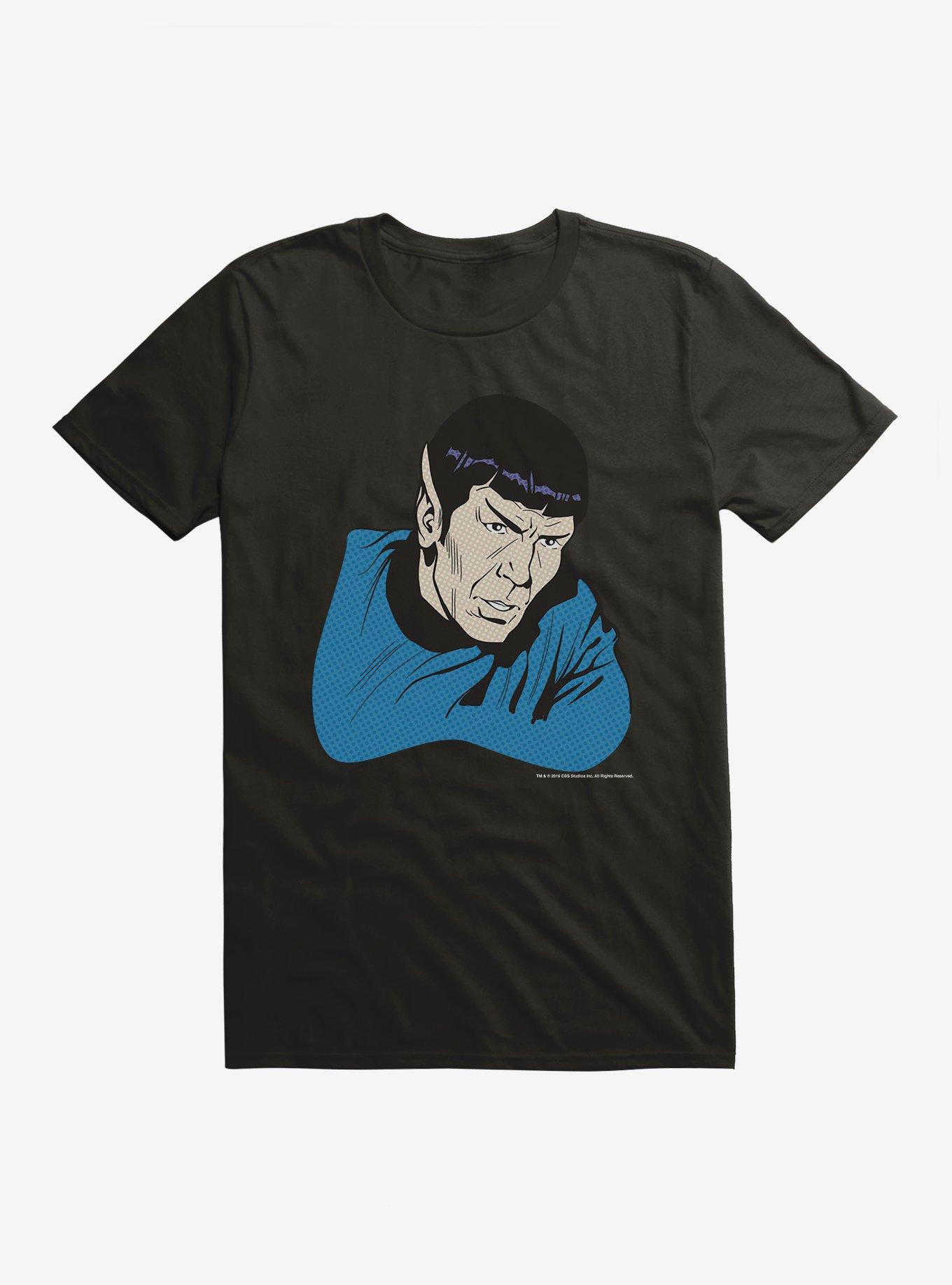 Star Trek Spock Pop Art T-Shirt, BLACK, hi-res