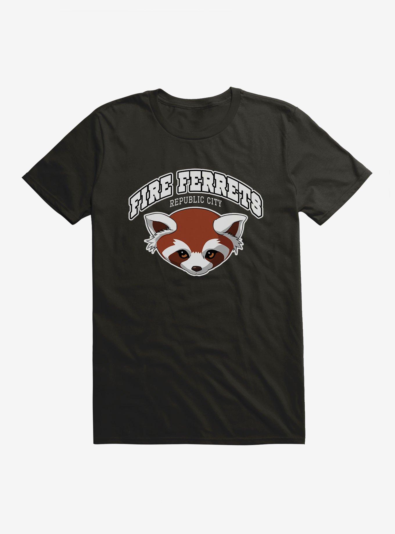 The Legend Of Korra Fire Ferrets Icon T-Shirt, , hi-res
