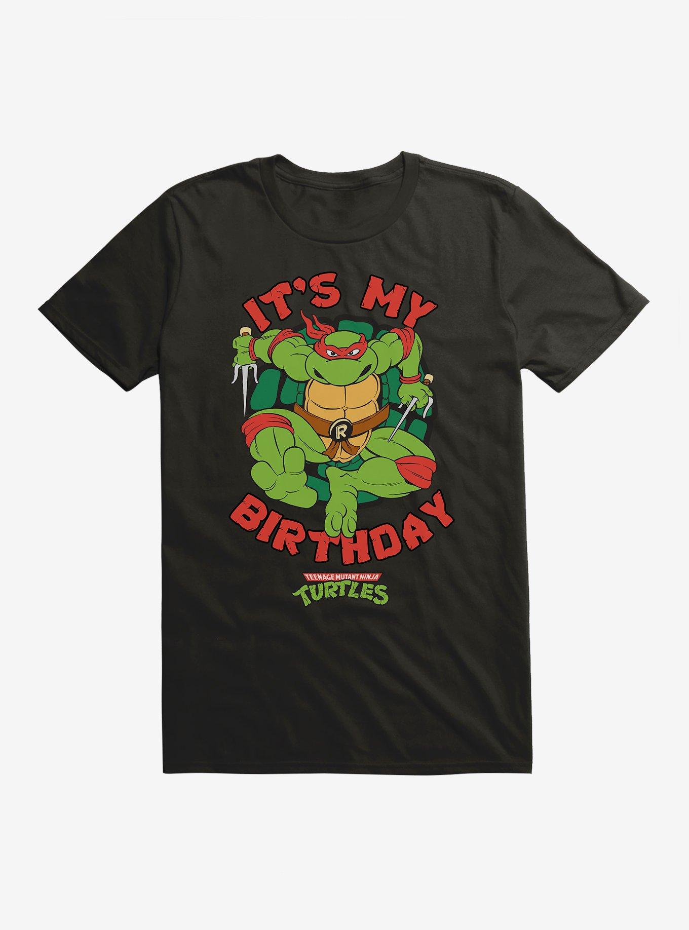 Teenage Mutant Ninja Turtles Birthday Rafael T-Shirt, BLACK, hi-res