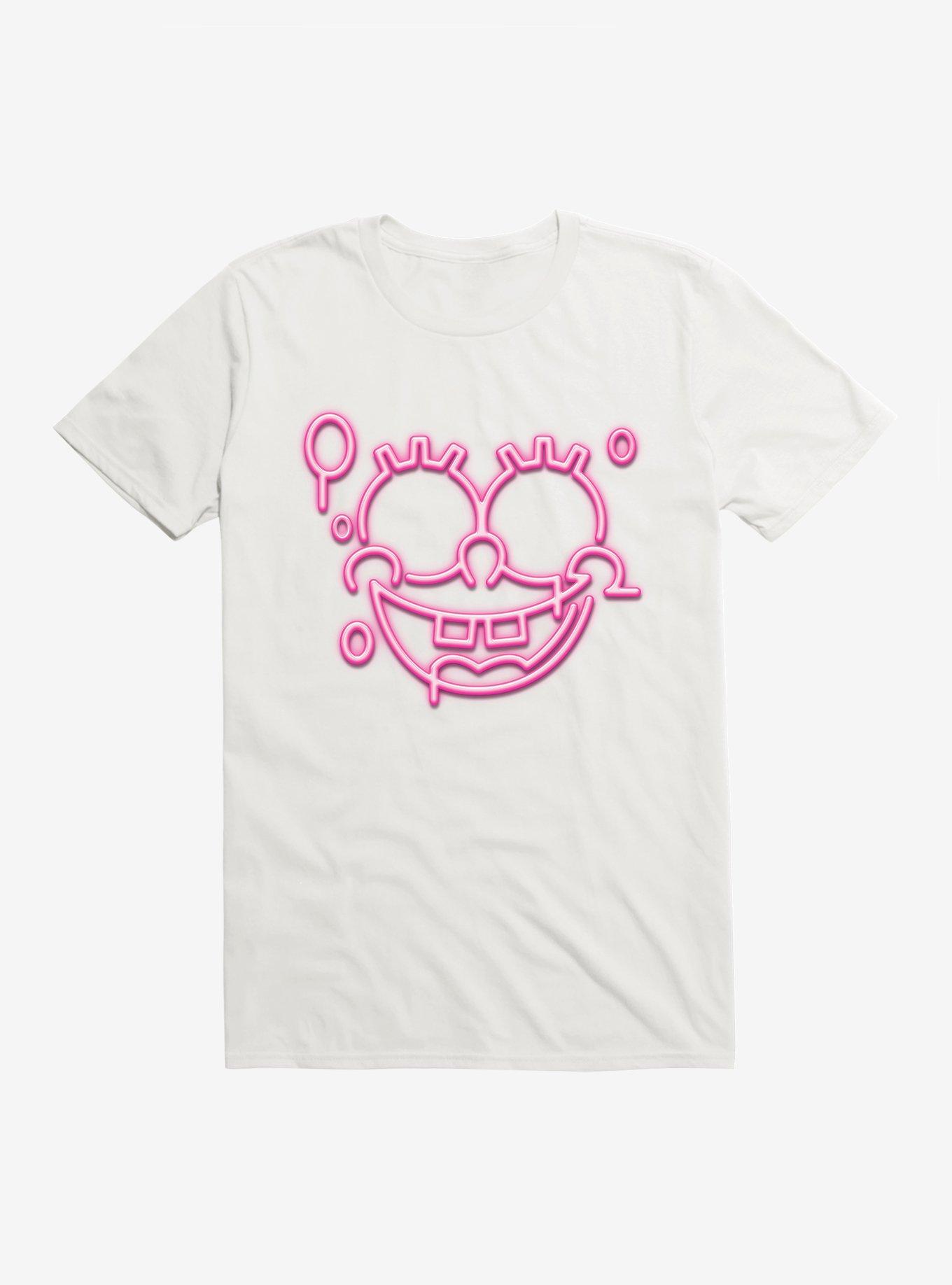 SpongeBob SquarePants Neon Light SpongeBob T-Shirt, WHITE, hi-res