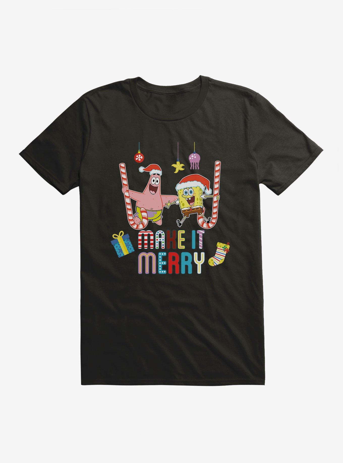 SpongeBob SquarePants Make It Merry T-Shirt, , hi-res