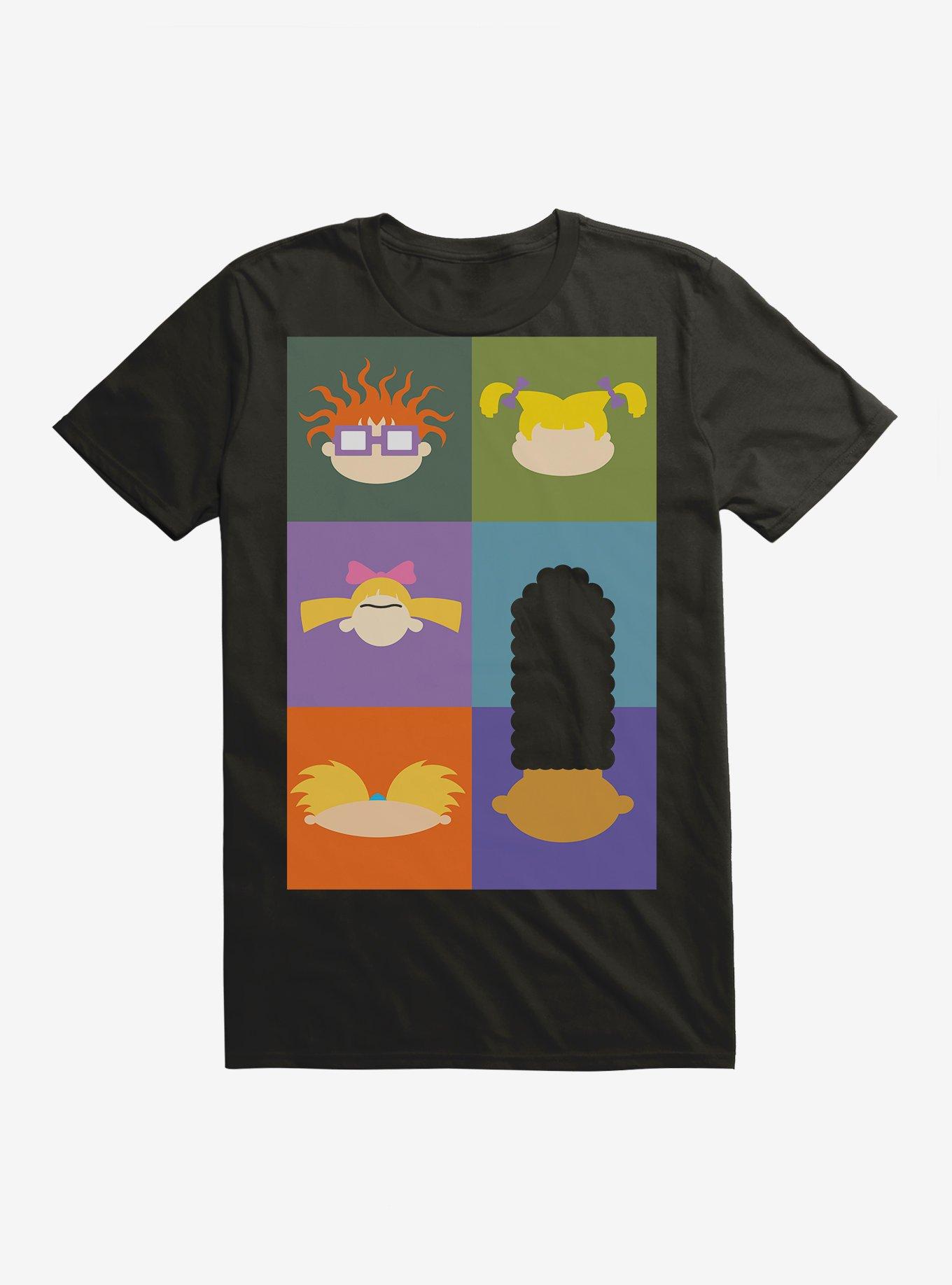 Nick 90s Pop Art T-Shirt, BLACK, hi-res