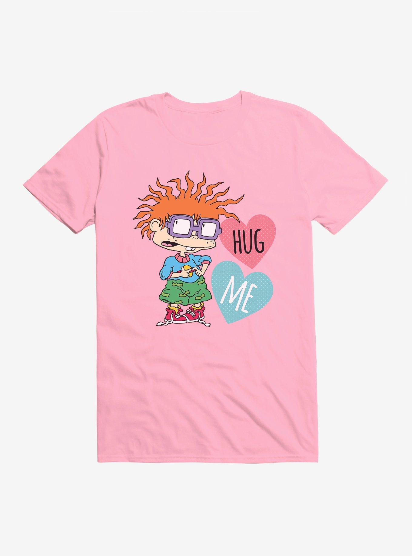 Rugrats Chuckie Hug Me T-Shirt, CHARITY PINK, hi-res