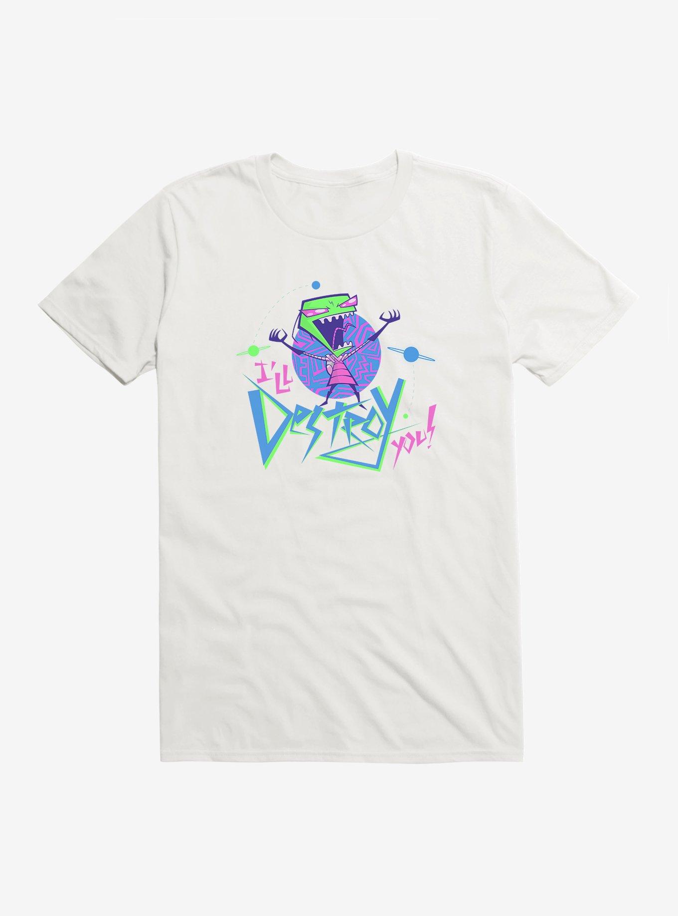 Invader Zim I'll Destroy You T-Shirt, , hi-res