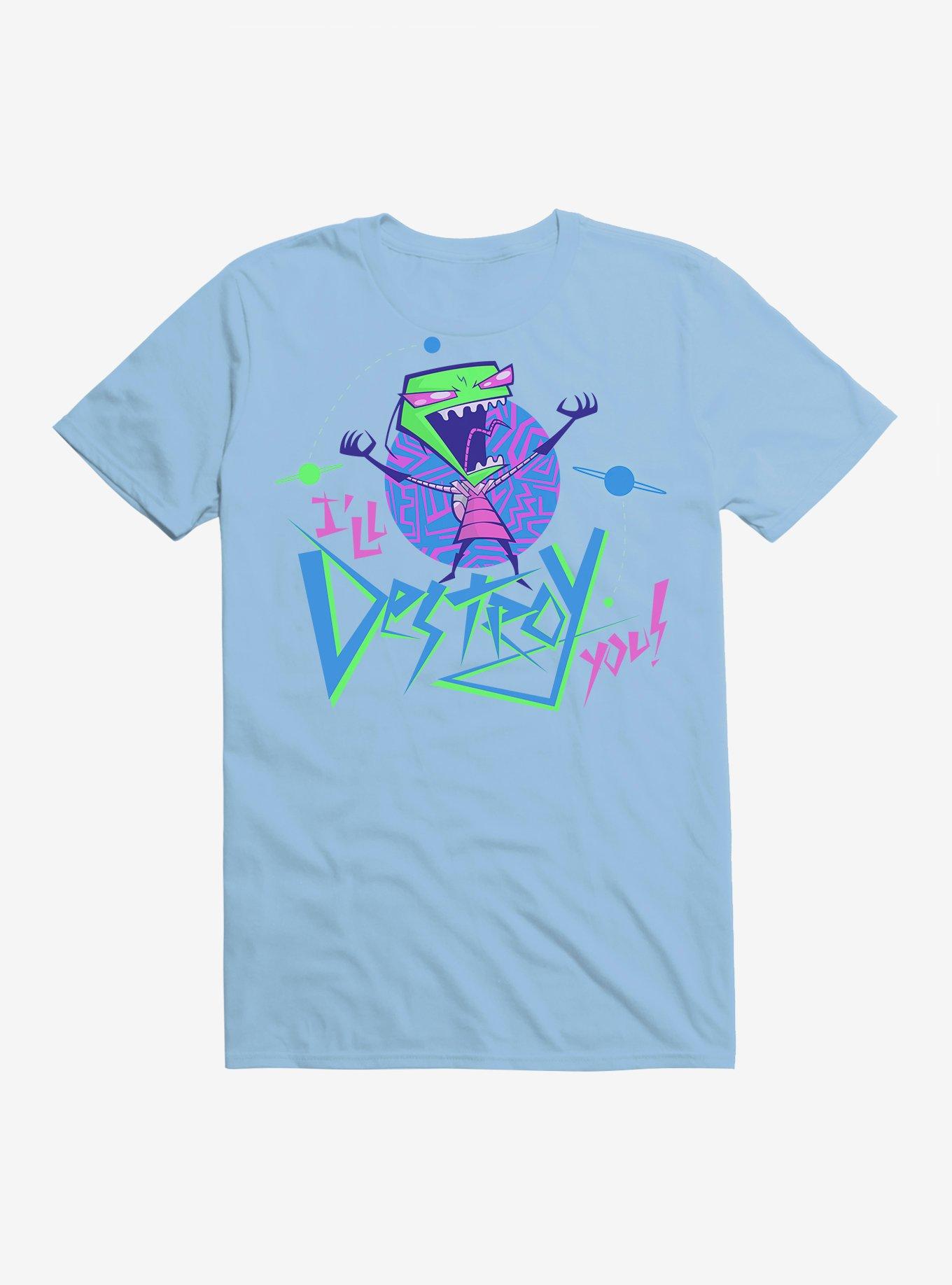 Invader Zim I'll Destroy You T-Shirt, , hi-res