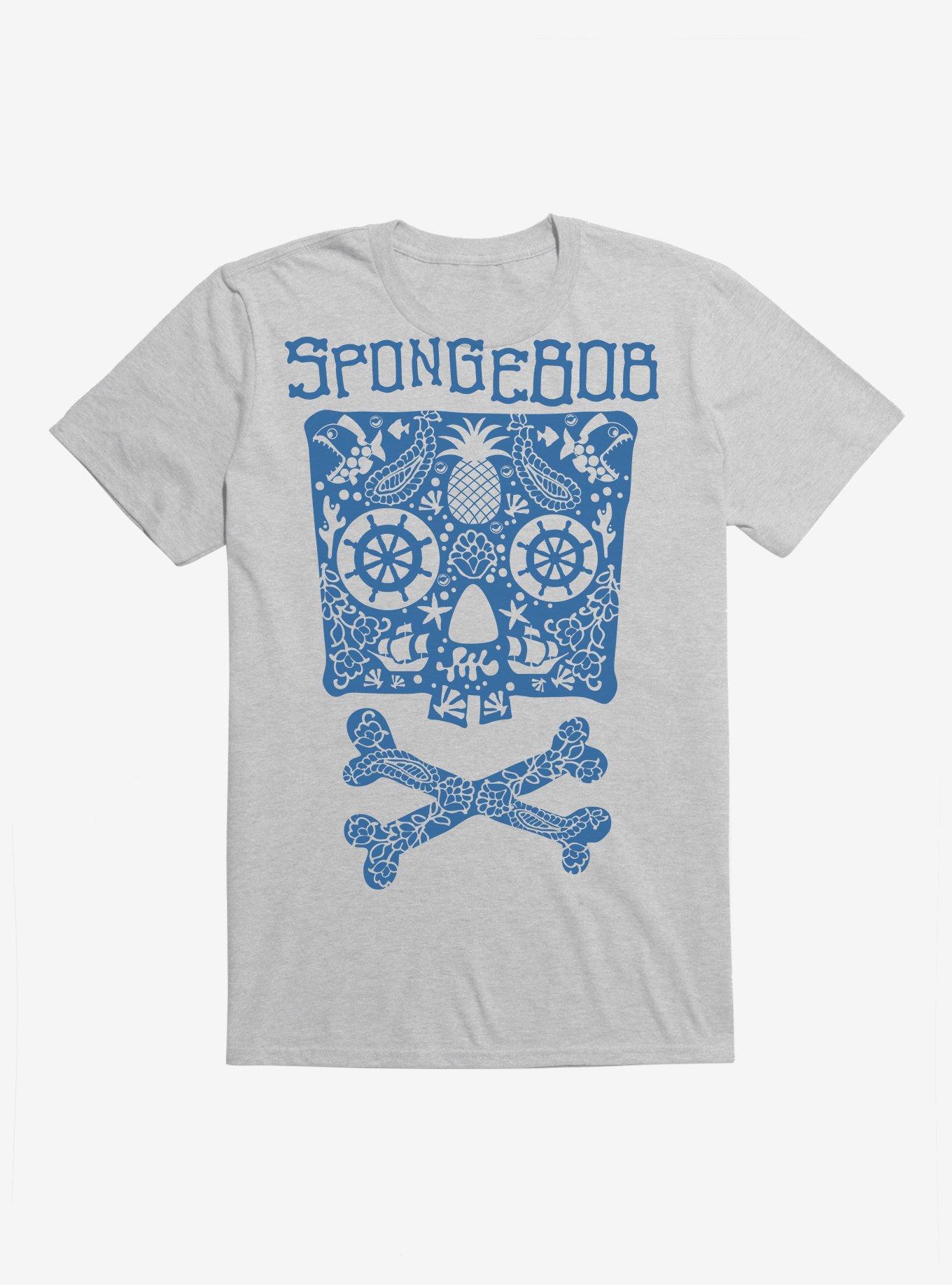 SpongeBob SquarePants Skulls And Bones SpongeBob T-Shirt, , hi-res