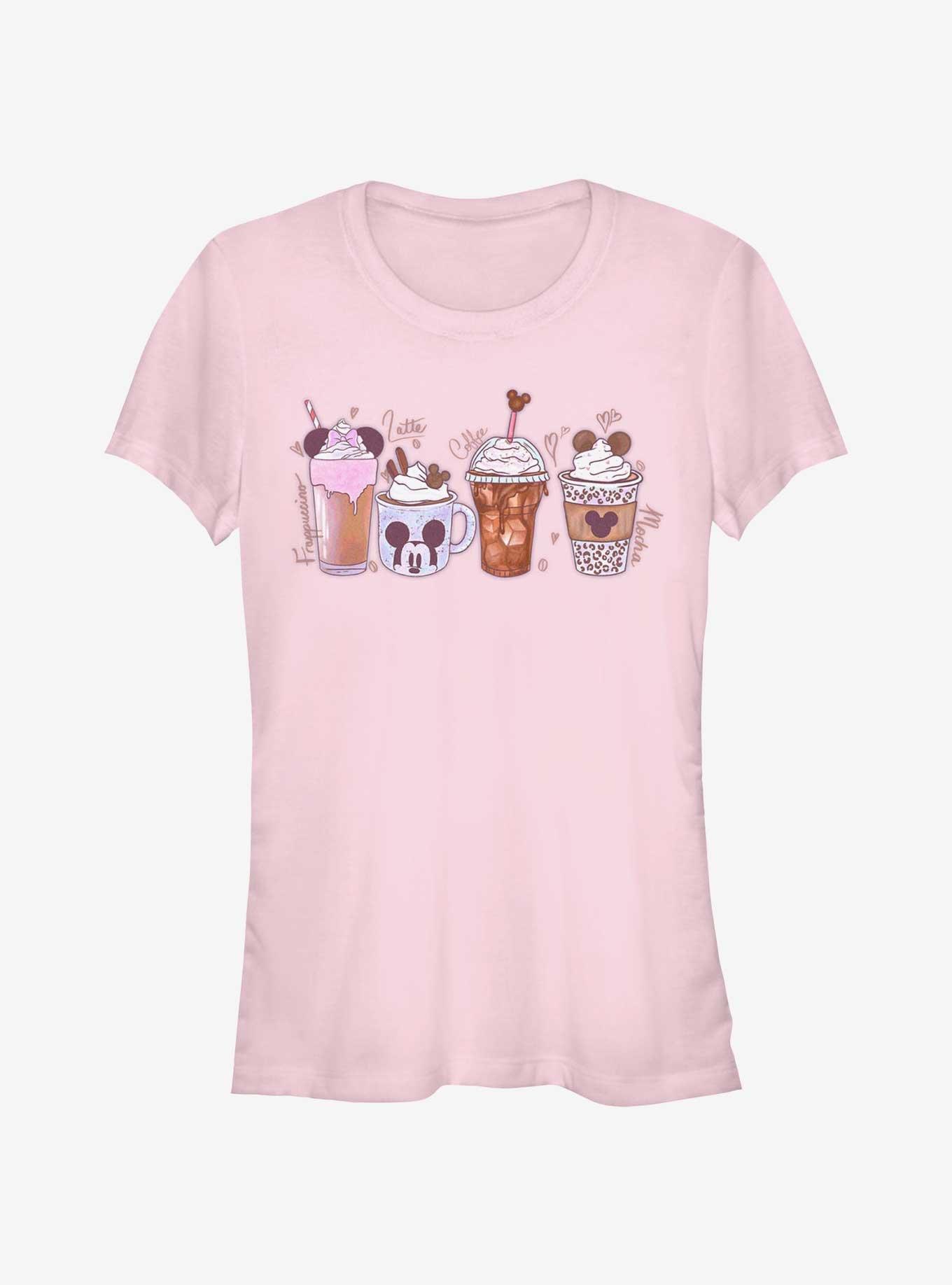 Disney Mickey Mouse Coffee Vibes Girls T-Shirt