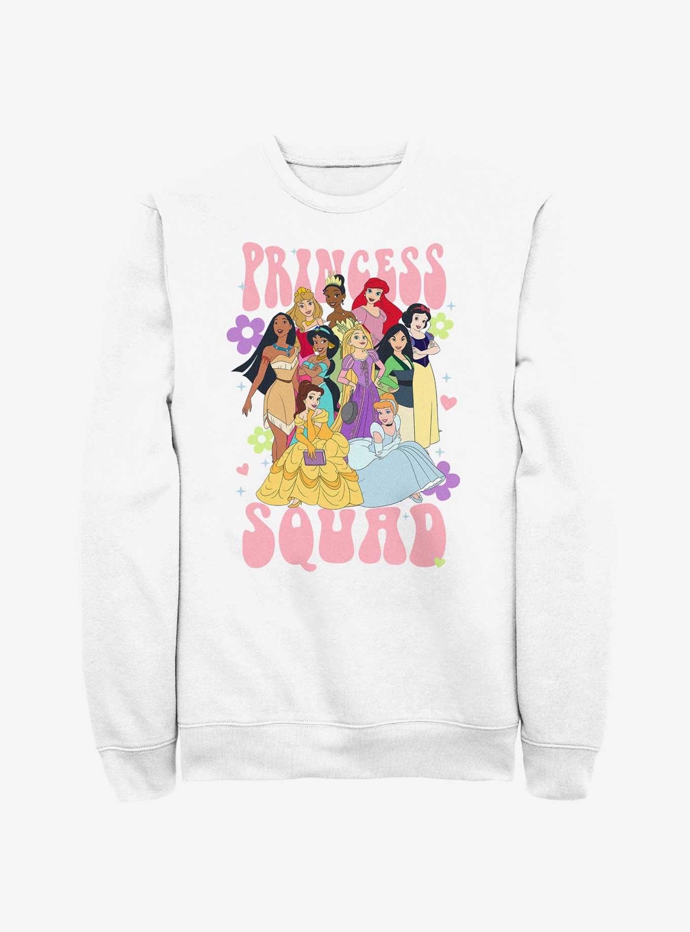 Disney Princesses Princess Squad Sweatshirt - WHITE | Hot Topic