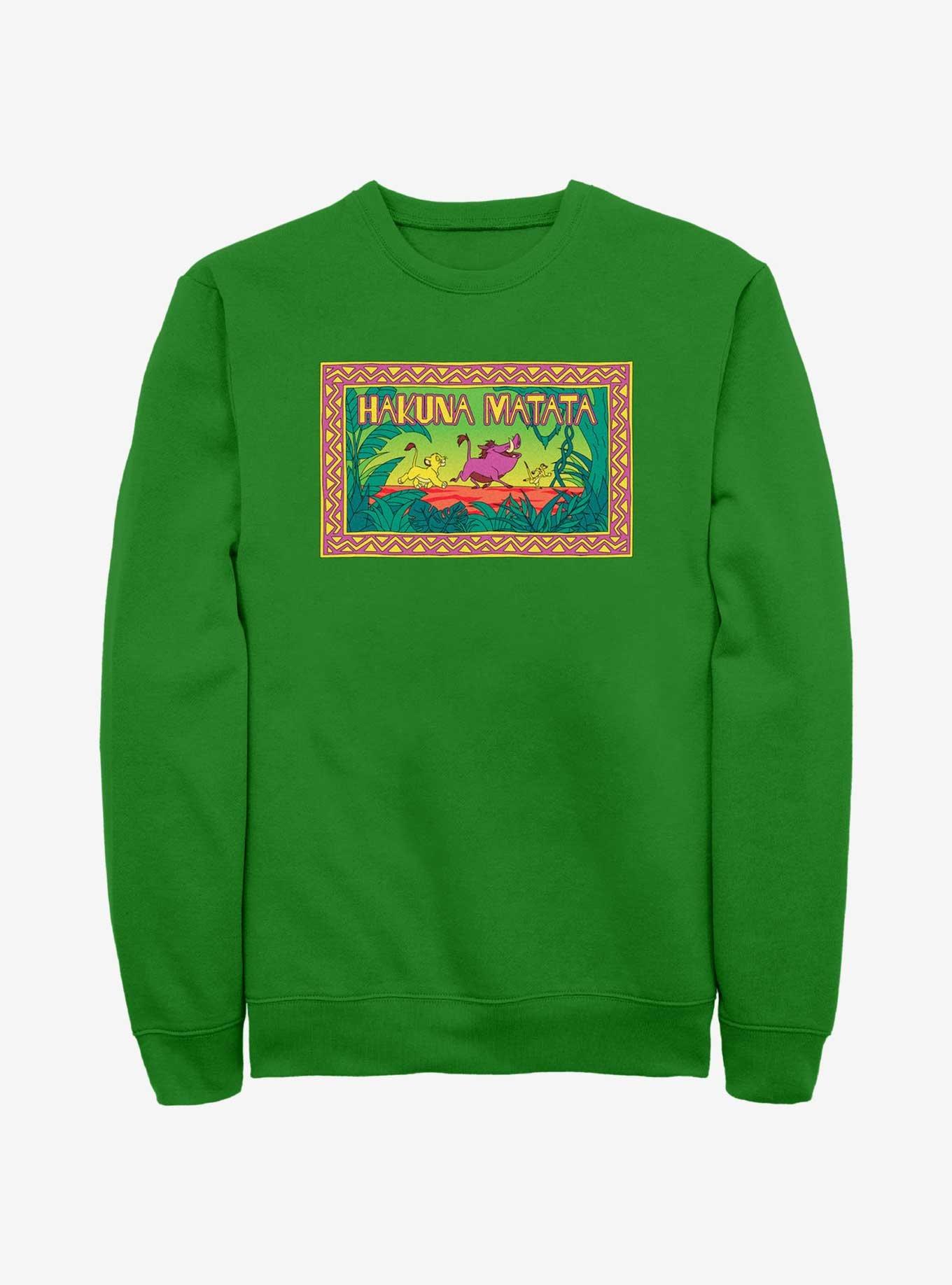 Disney The Lion King Hakuna Matata Sweatshirt, , hi-res