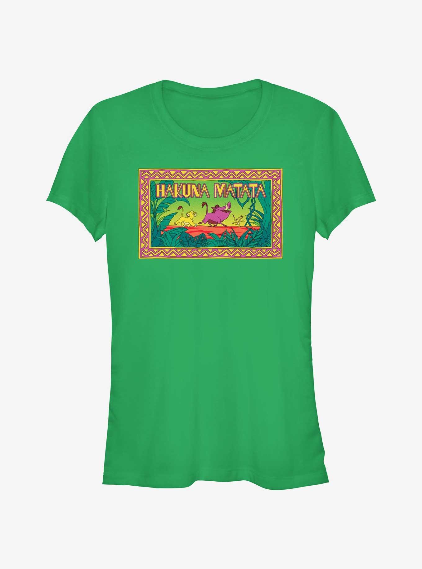 Disney The Lion King Hakuna Matata Girls T-Shirt, KELLY, hi-res