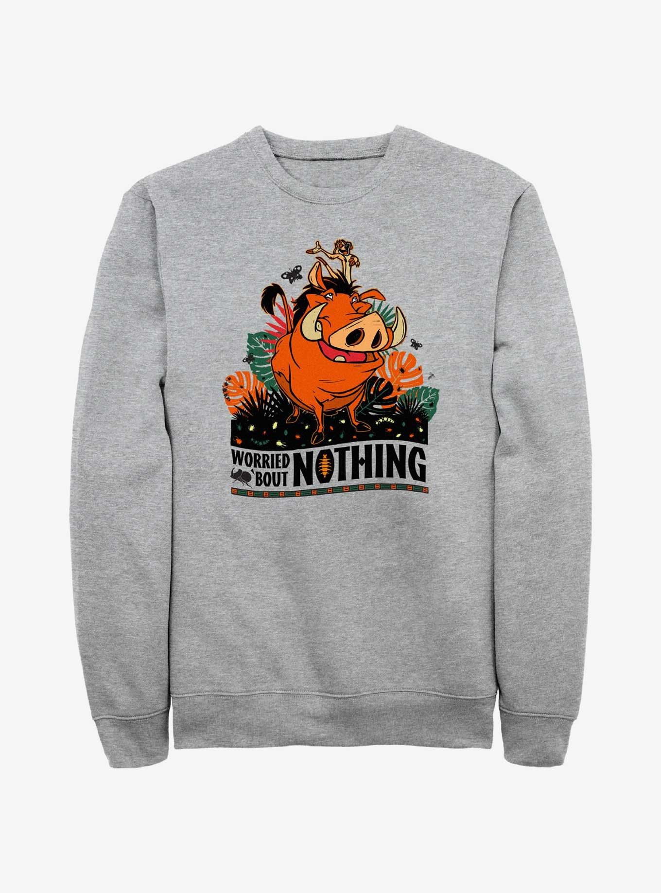 Disney The Lion King Worried Bout Nothing Sweatshirt, , hi-res