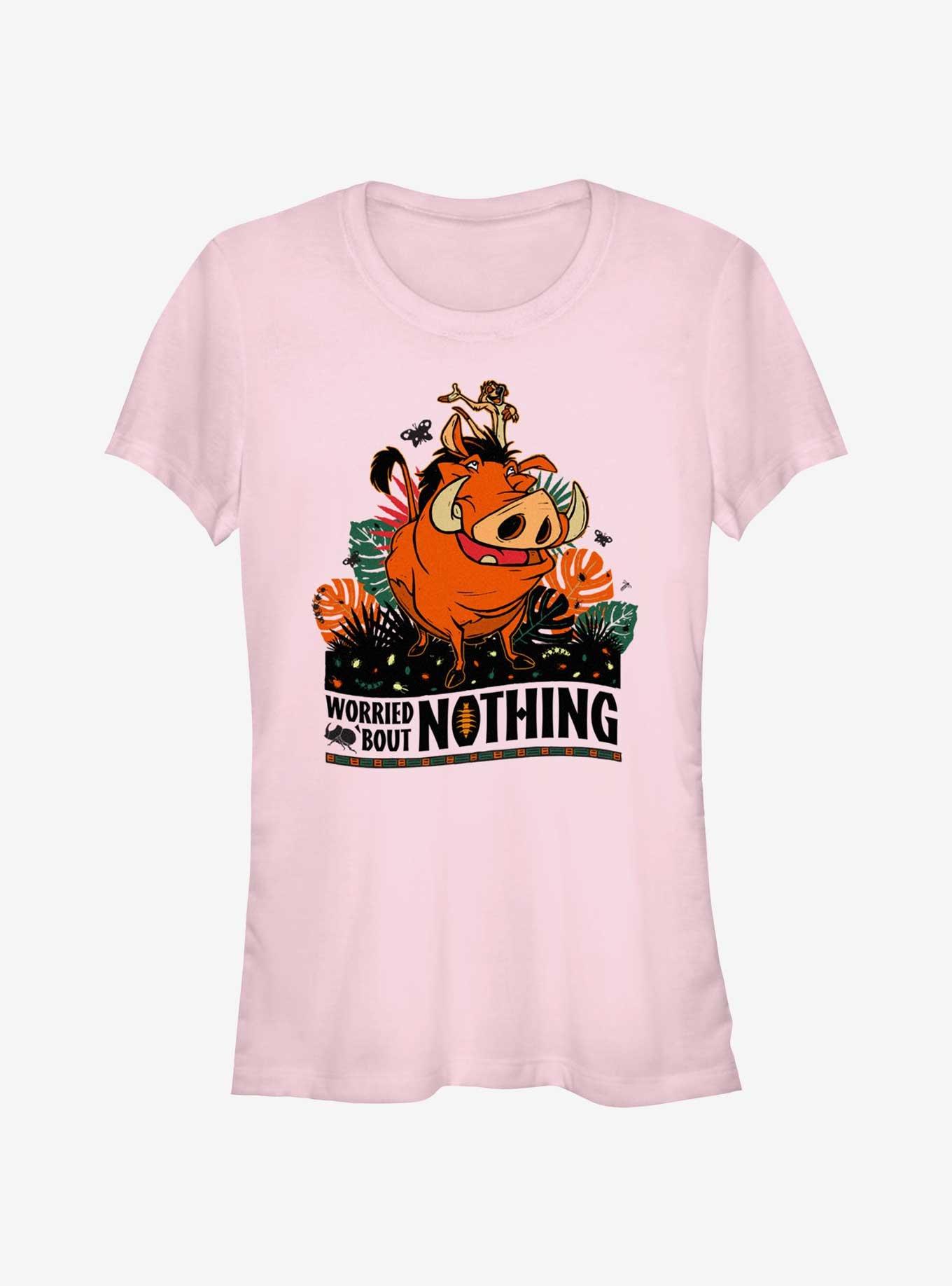 Disney The Lion King Worried Bout Nothing Girls T-Shirt, , hi-res