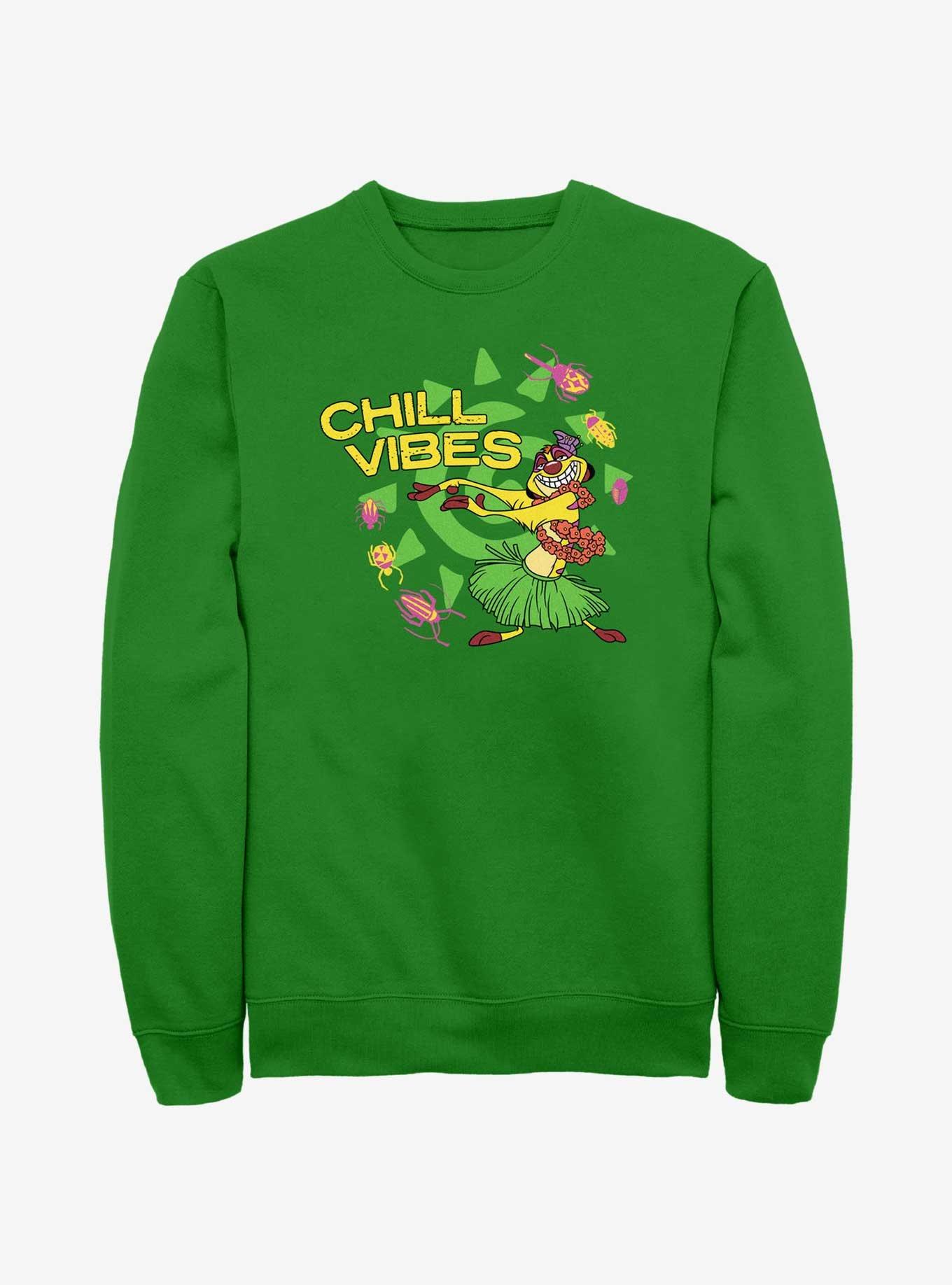 Disney The Lion King Chill Vibes Sweatshirt, KELLY, hi-res