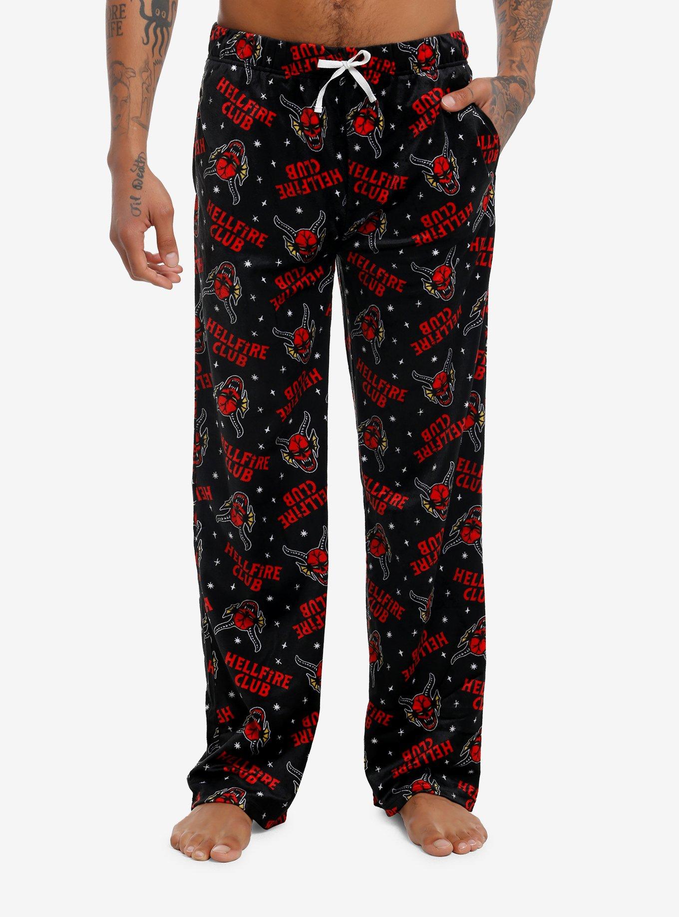 Stranger Things Hellfire Club Pajama Pants, MULTI, hi-res