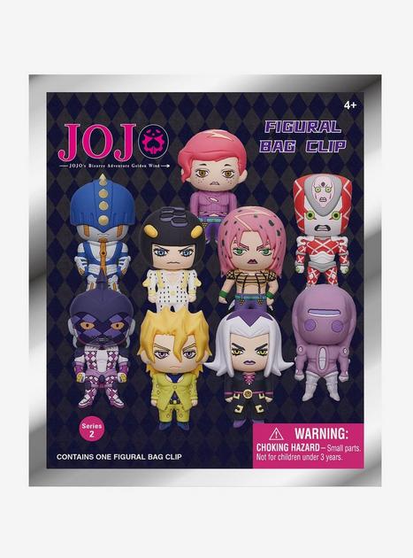 その他 JOJO CHARAPOS COLLECTION 2 Jojo's Bizarre Adventure Characters Series 2 Figural Bag Clip