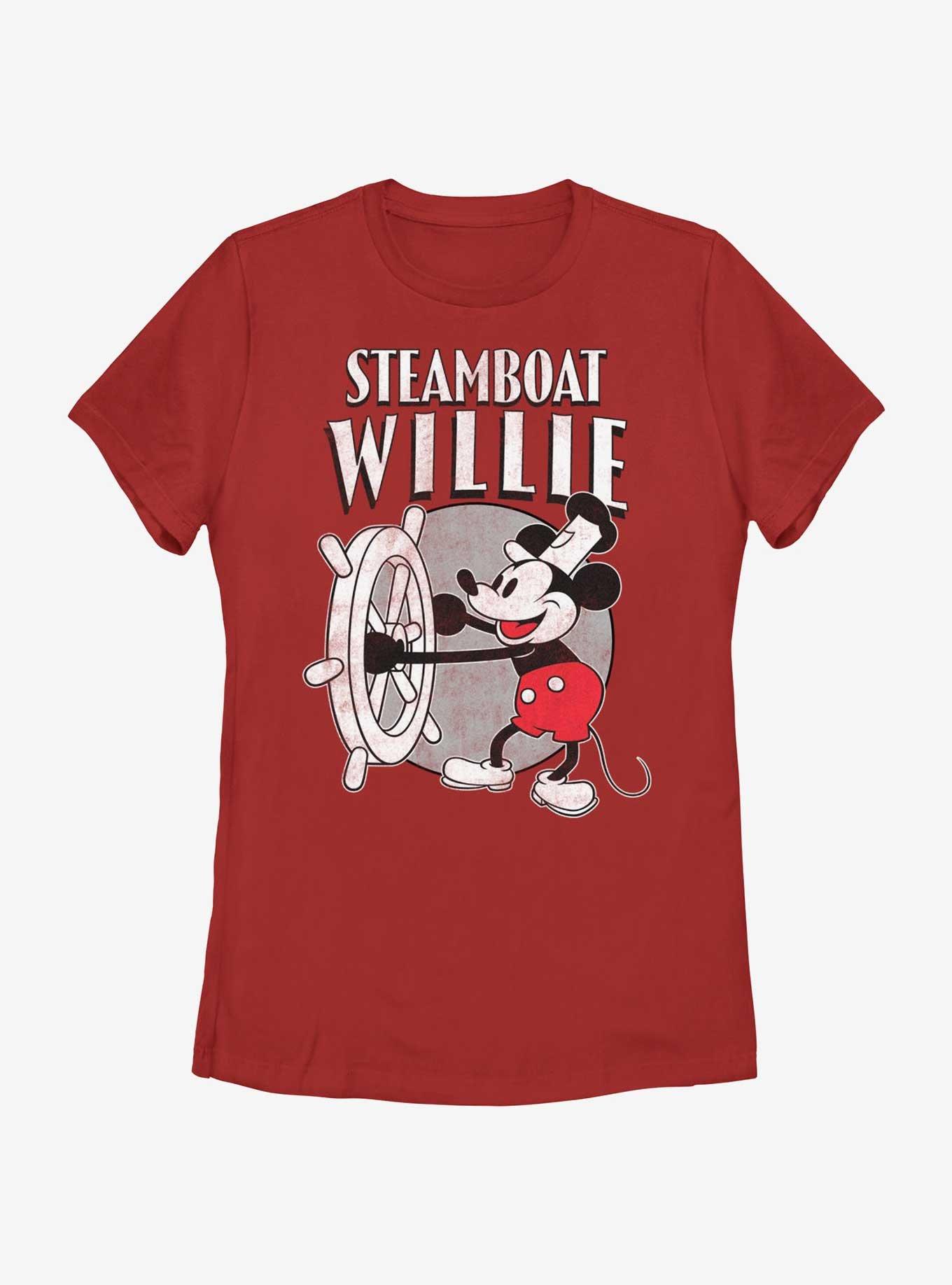 Disney Mickey Mouse Steamboat Womens T-Shirt, , hi-res