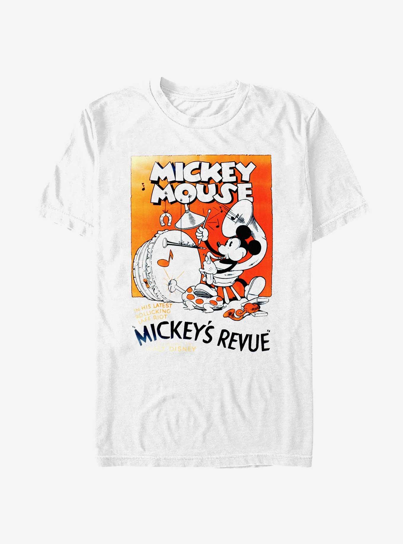 Disney Mickey Mouse Revue T-Shirt, WHITE, hi-res