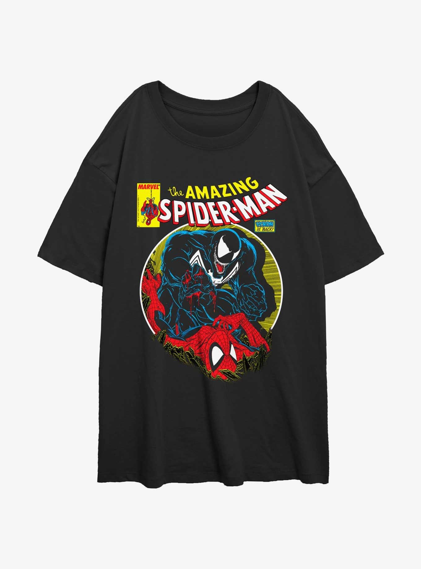 Marvel Spider-Man Venom Wins Womens Oversized T-Shirt