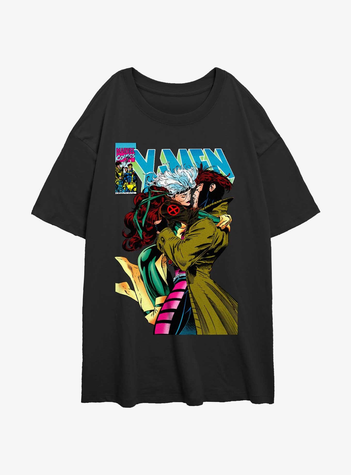 Marvel X-Men '97 Rogue & Gambit 4Eva Womens Oversized T-Shirt