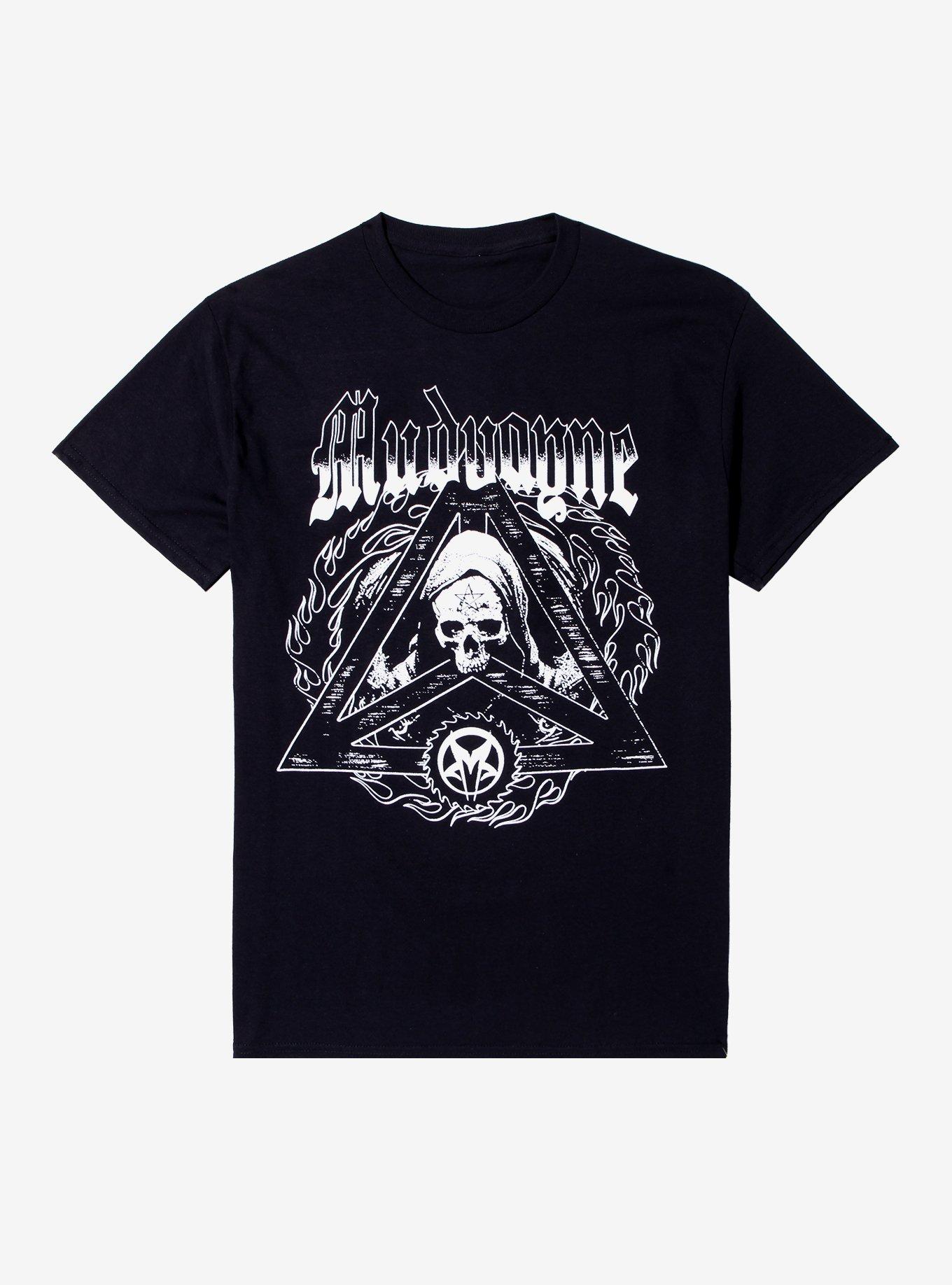 90s Mudvayne Tシャツ Vintage Mudvayne Rock Band T-shirt Double Sided Graphic