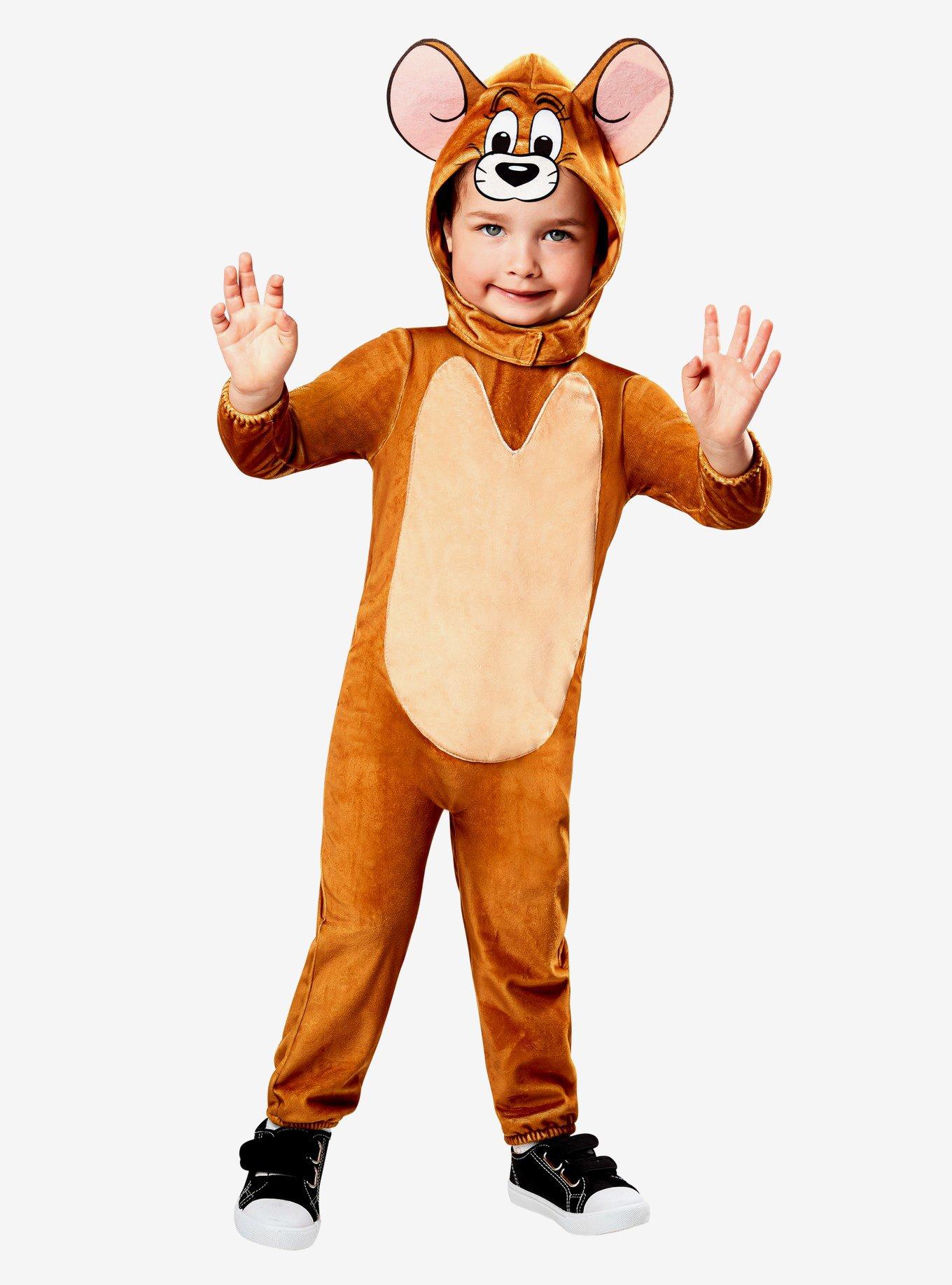 Tom and Jerry Mouse Toddler Costume, BROWN, hi-res