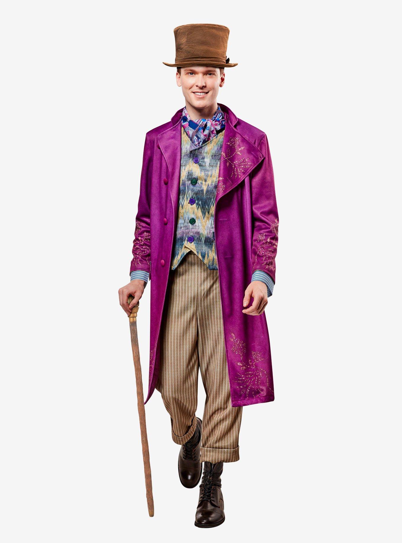 Willy Wonka Adult Deluxe Costume, , hi-res