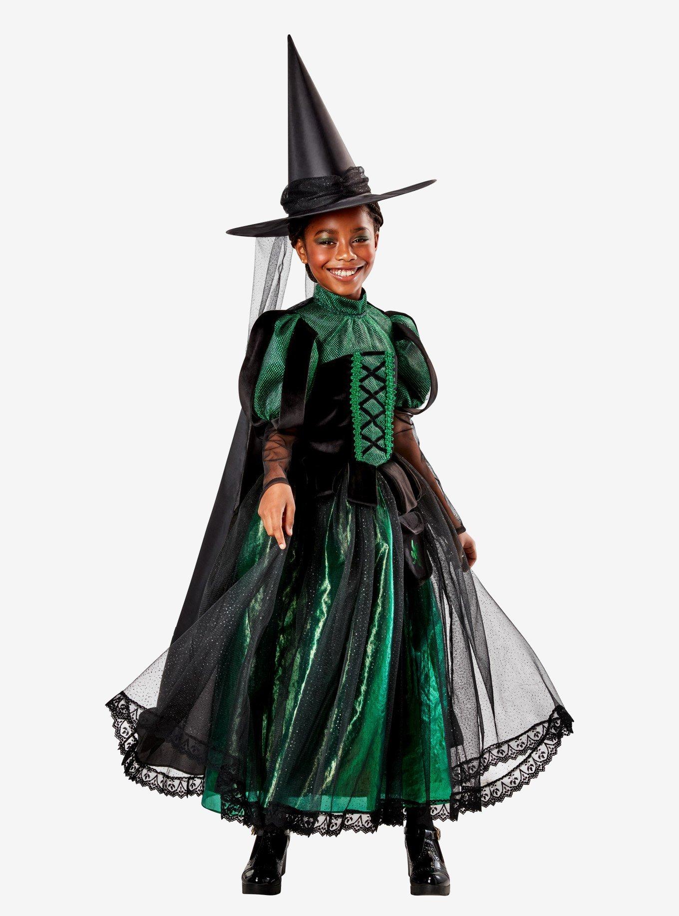 The Wizard of Oz Deluxe Wicked Witch Youth Costume, , hi-res