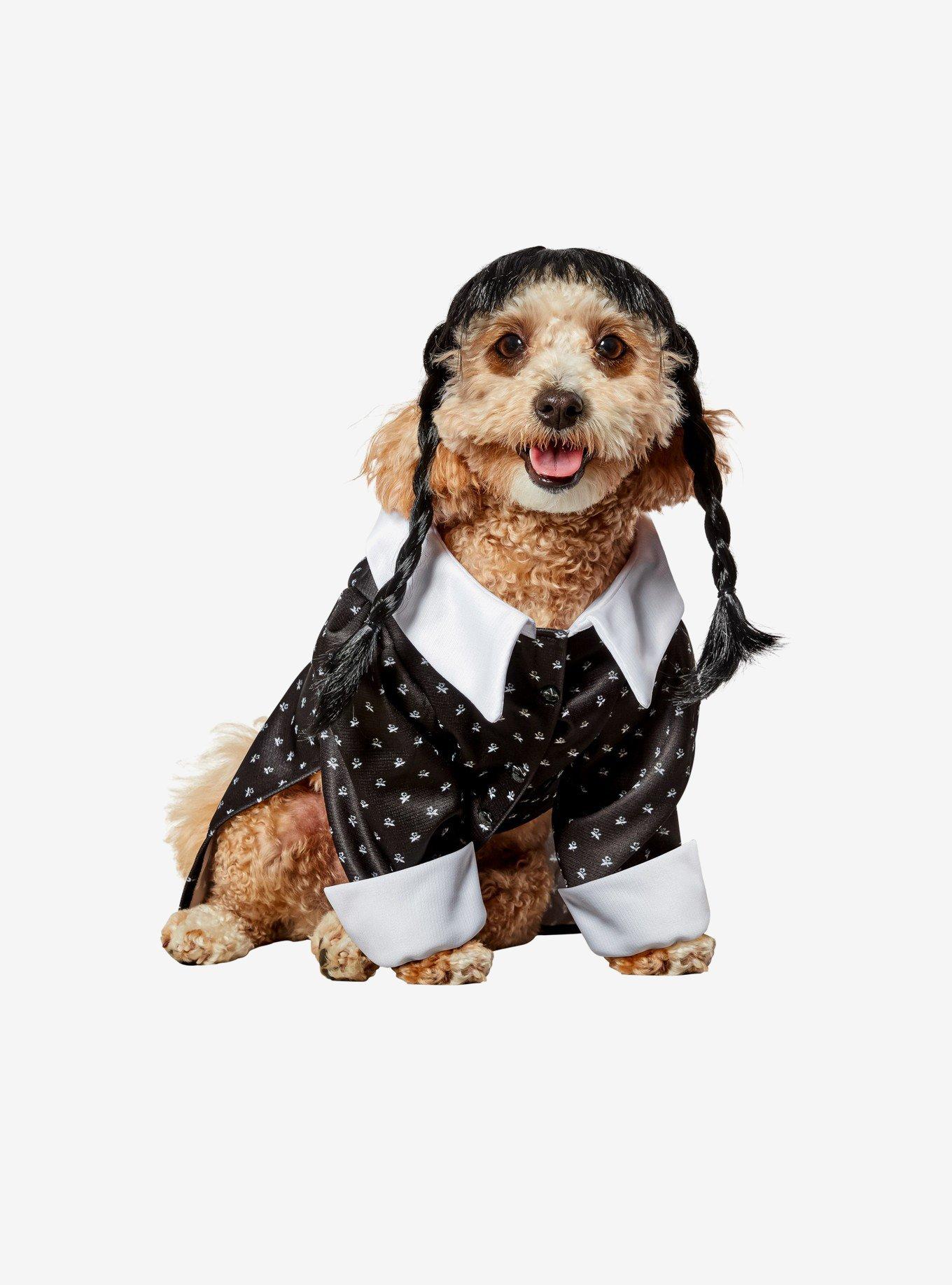 Wednesday Addams Pet Costume, , hi-res