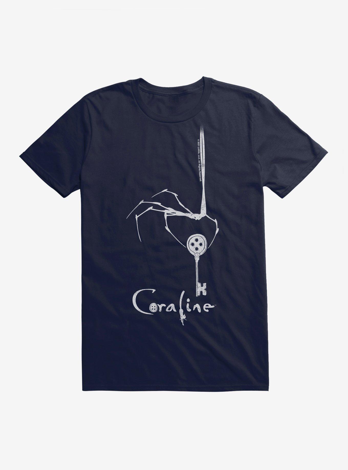 Coraline The Key T-Shirt, NAVY, hi-res