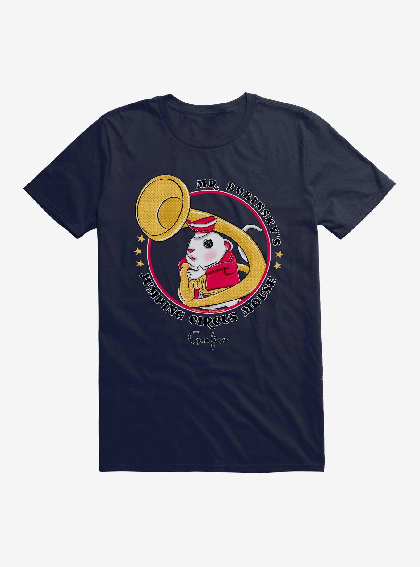 Coraline Jumping Circus Mouse T-Shirt, , hi-res