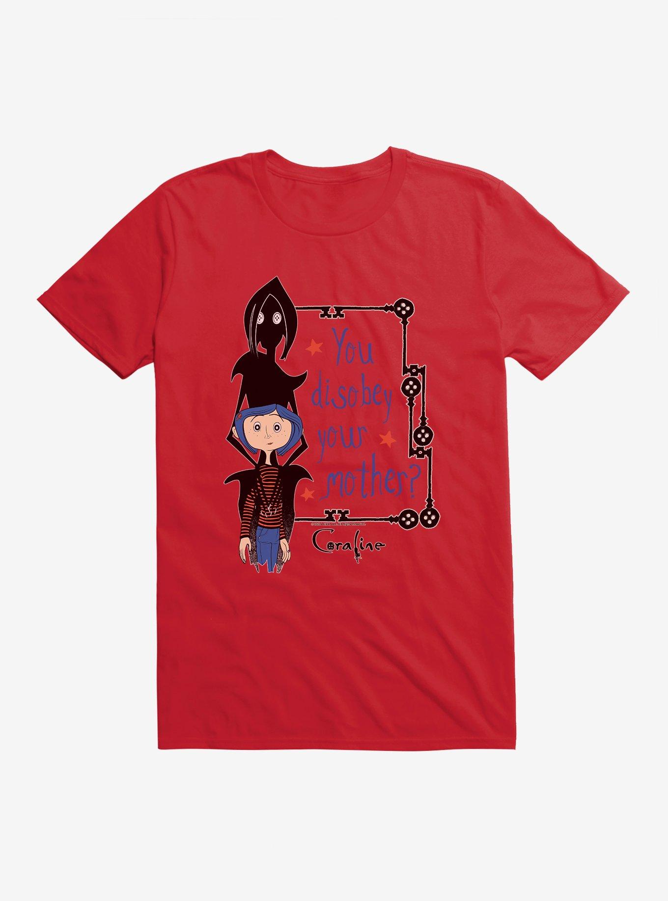 Coraline Disobey Mother T-Shirt, , hi-res