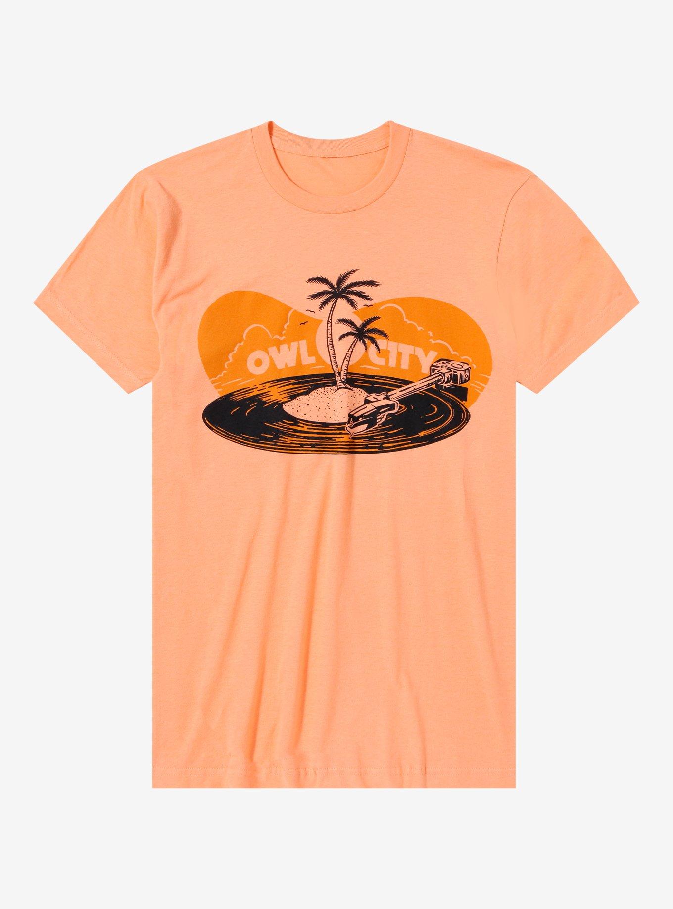 Owl City Palm Tree Record T-Shirt