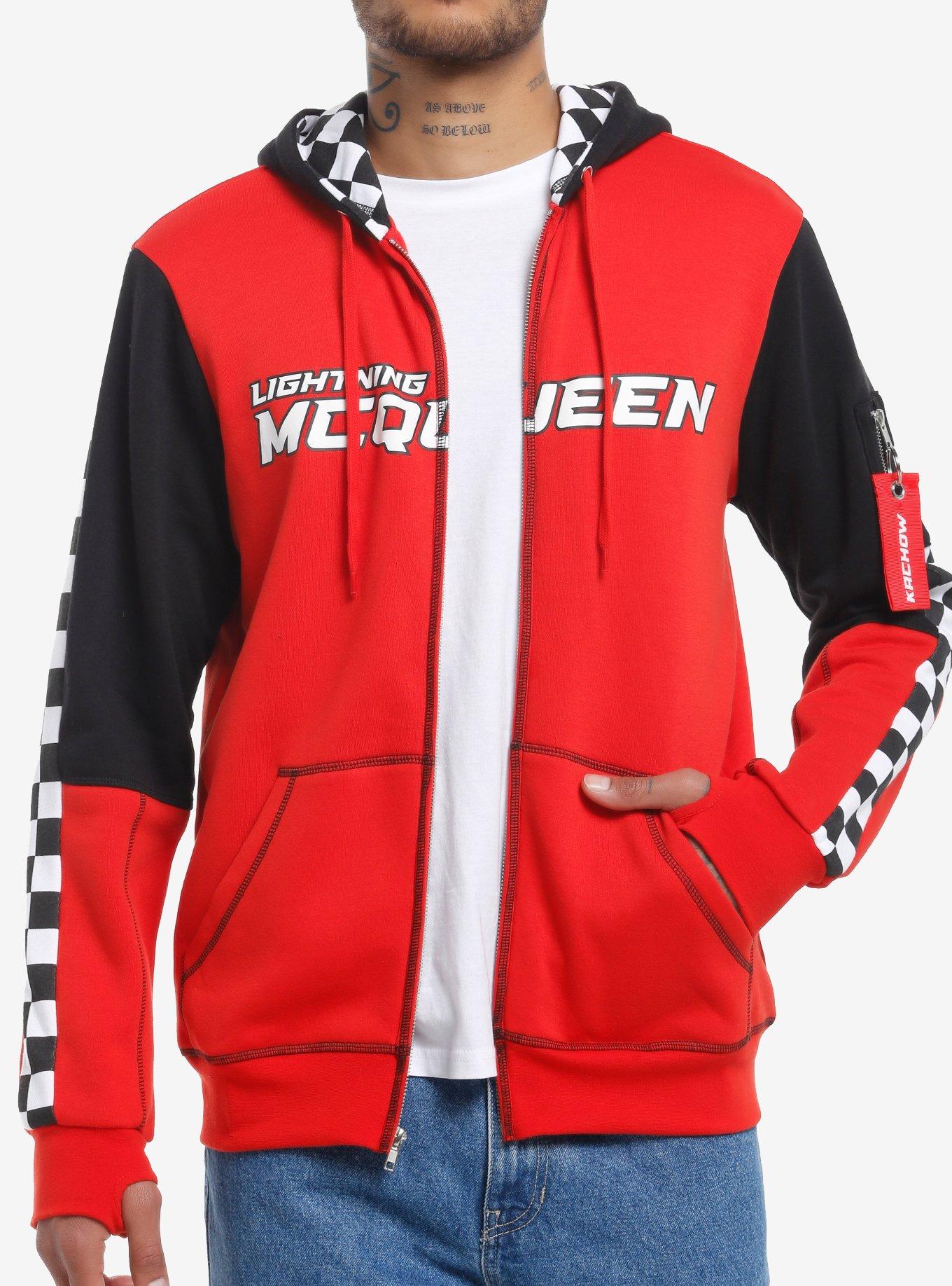 Disney Pixar Cars Lightning McQueen Color-Block Hoodie