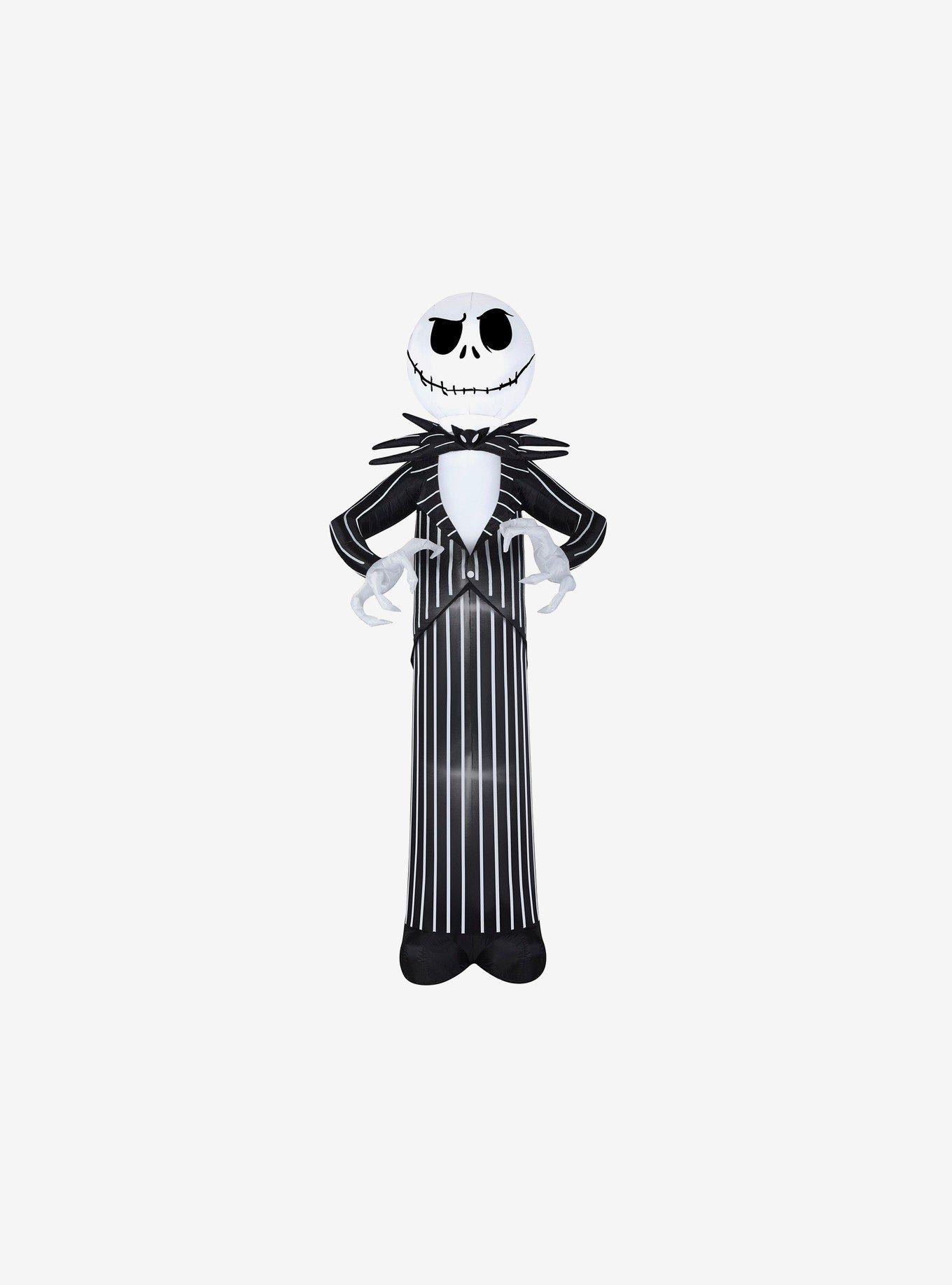 Disney Nightmare Before Christmas Jack Skellington Light-Up Inflatable Decor, , hi-res