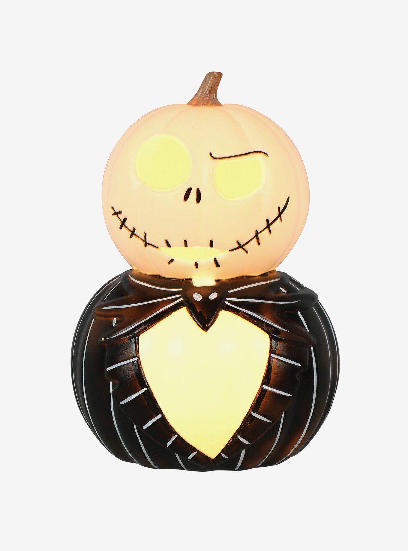 Disney Nightmare Before Christmas Jack Skellington Light-Up Stacked Pumpkin, , hi-res