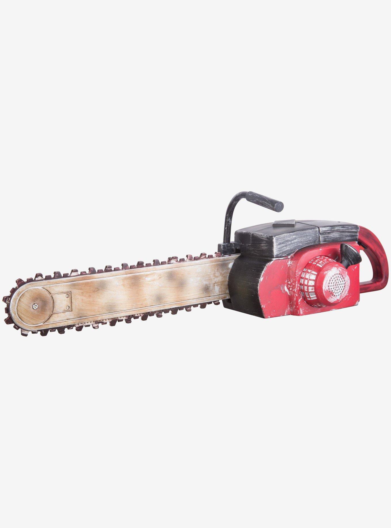 Rusted Red Animated Chainsaw Prop, , hi-res