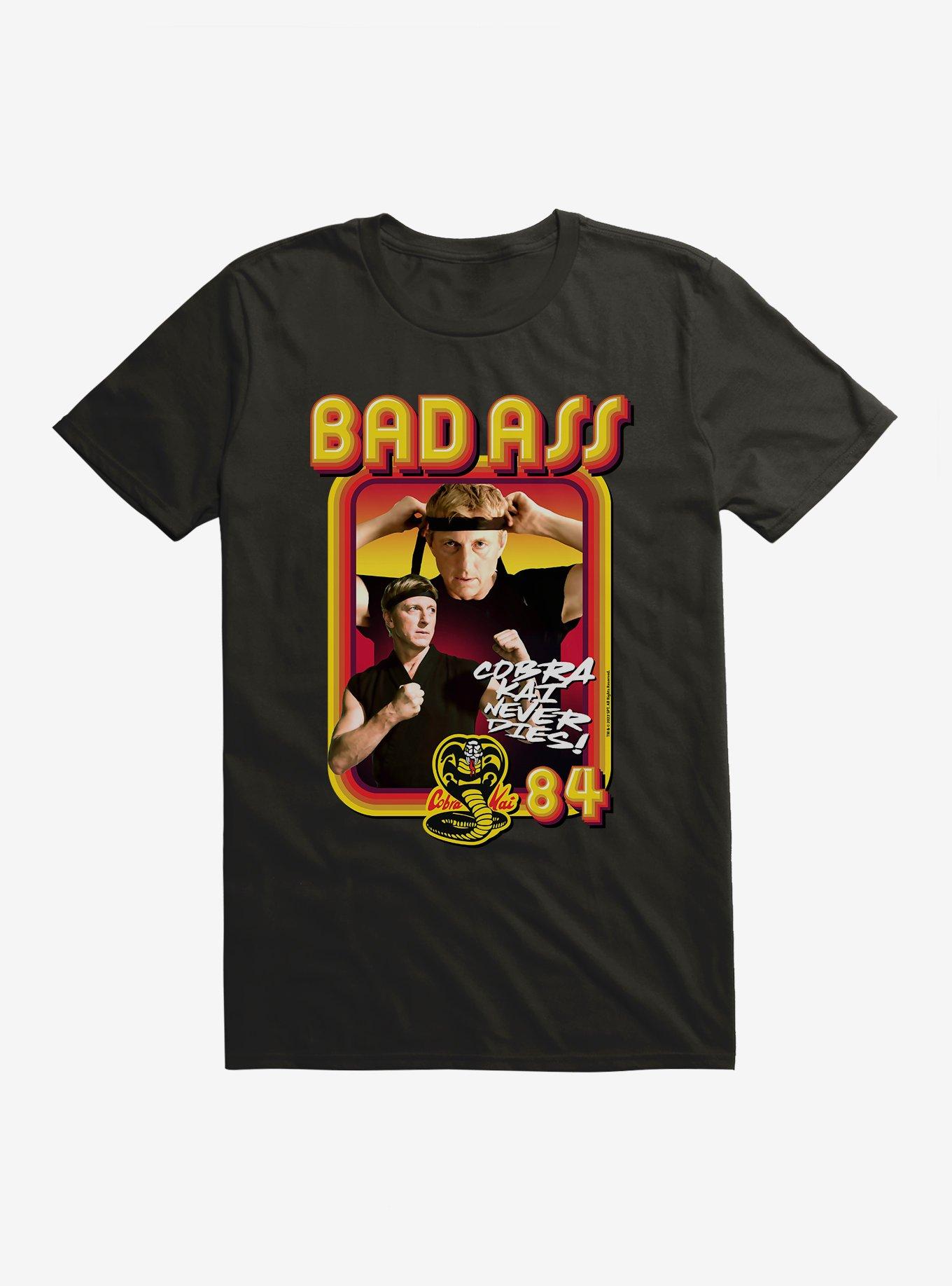 Cobra Kai Never Dies! Badass 84 T-Shirt, , hi-res