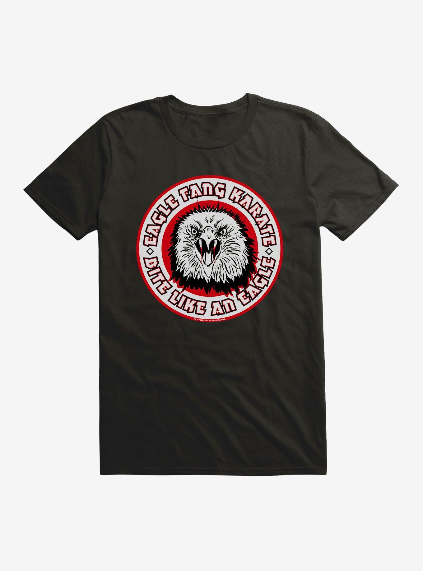 Cobra Kai S4 Bite Like An Eagle T-Shirt, BLACK, hi-res