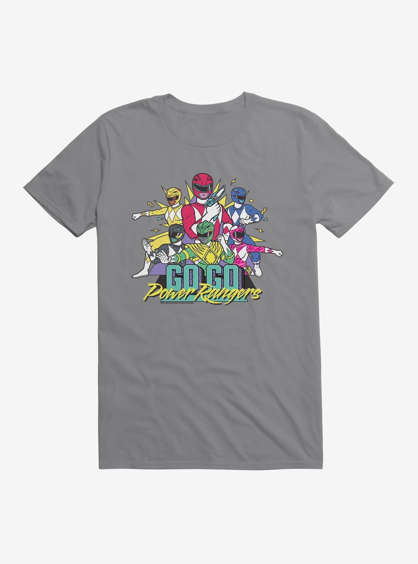 Mighty Morphin Power Rangers Go Go Power Rangers T-Shrt, STORM GREY, hi-res