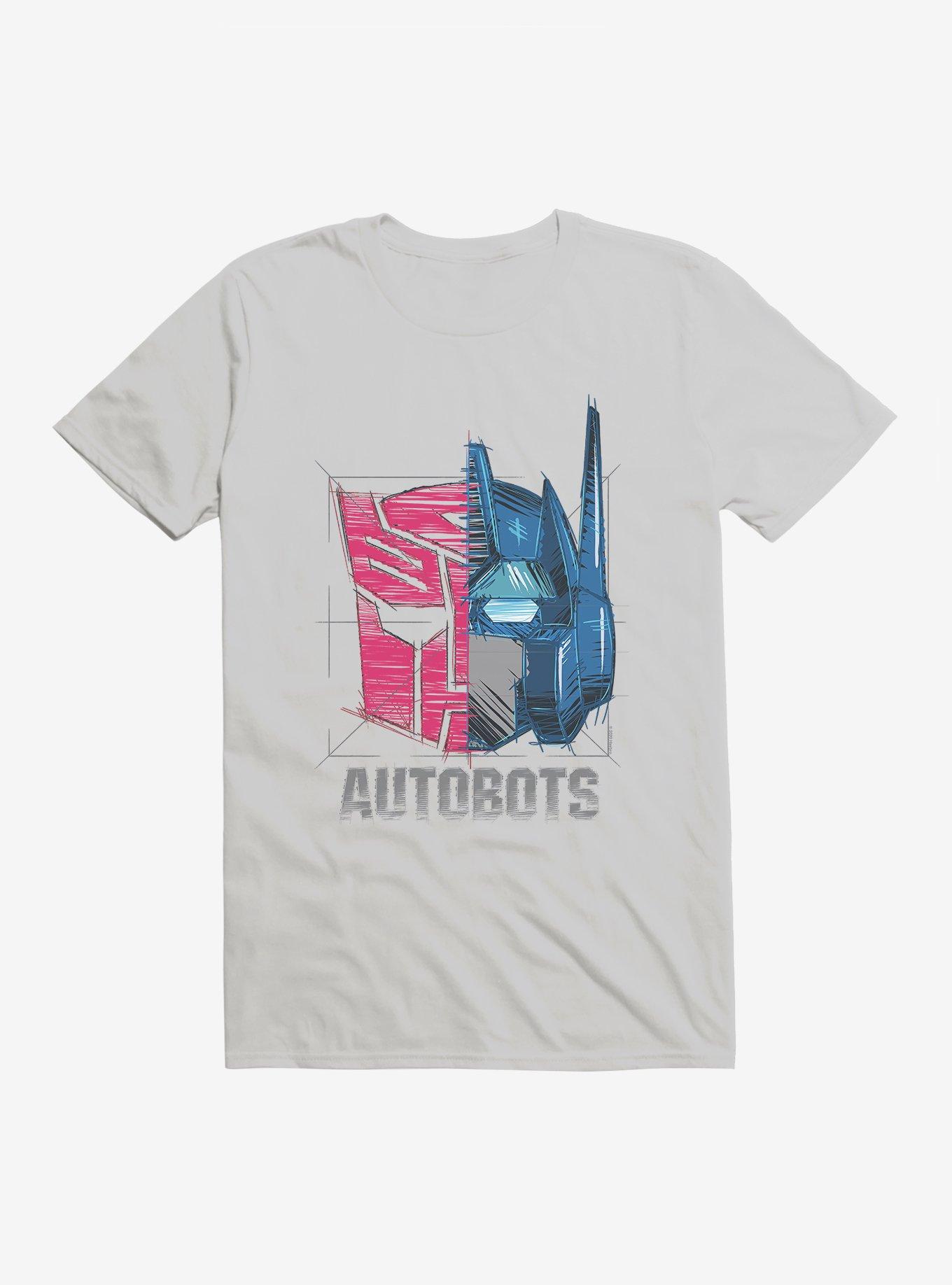 T-Shirt Trasformers Autobots Da Uomo Decepticons Optimus Prime